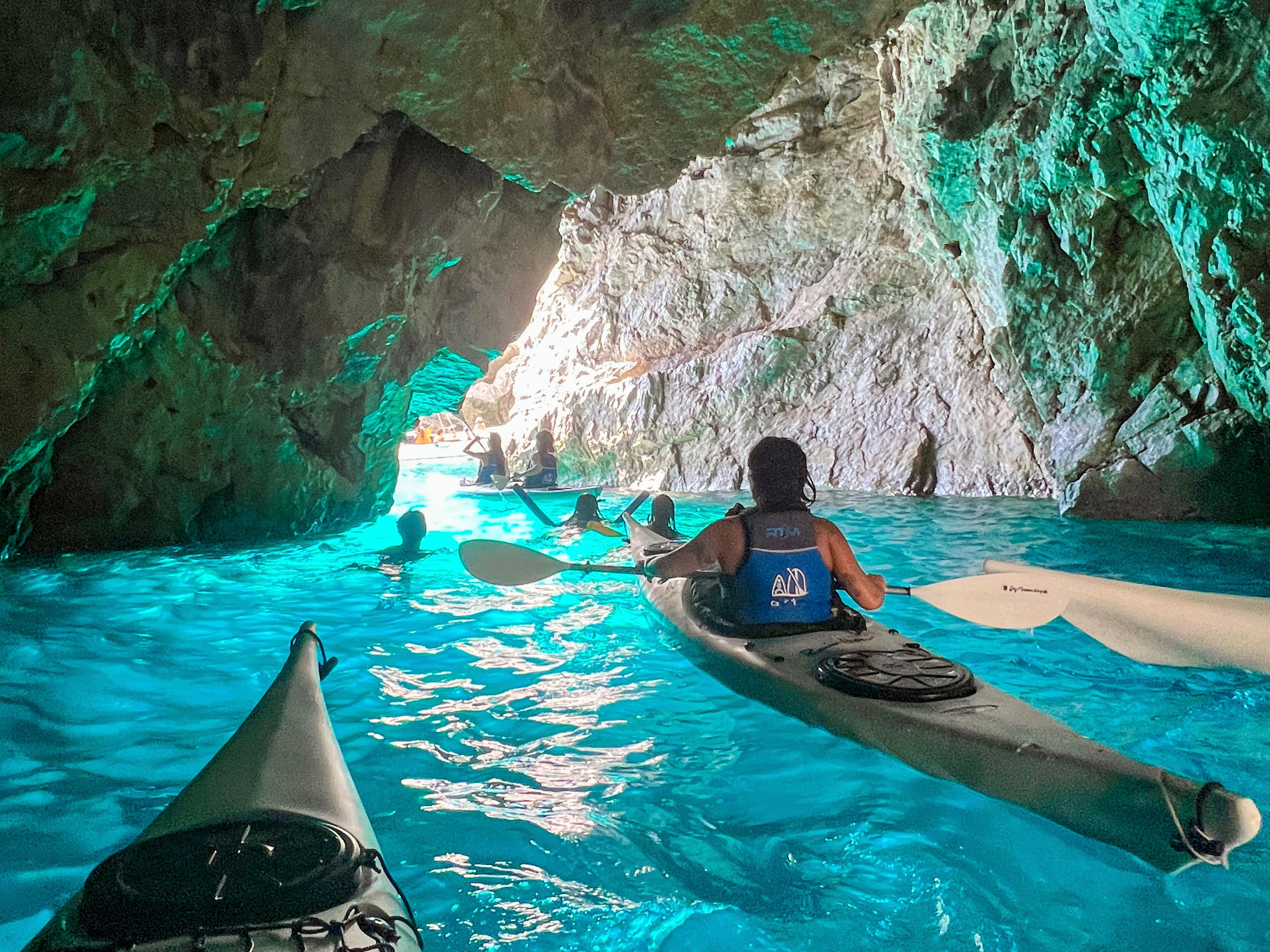 Capri Caves & Hidden Beaches Kayaking Adventure