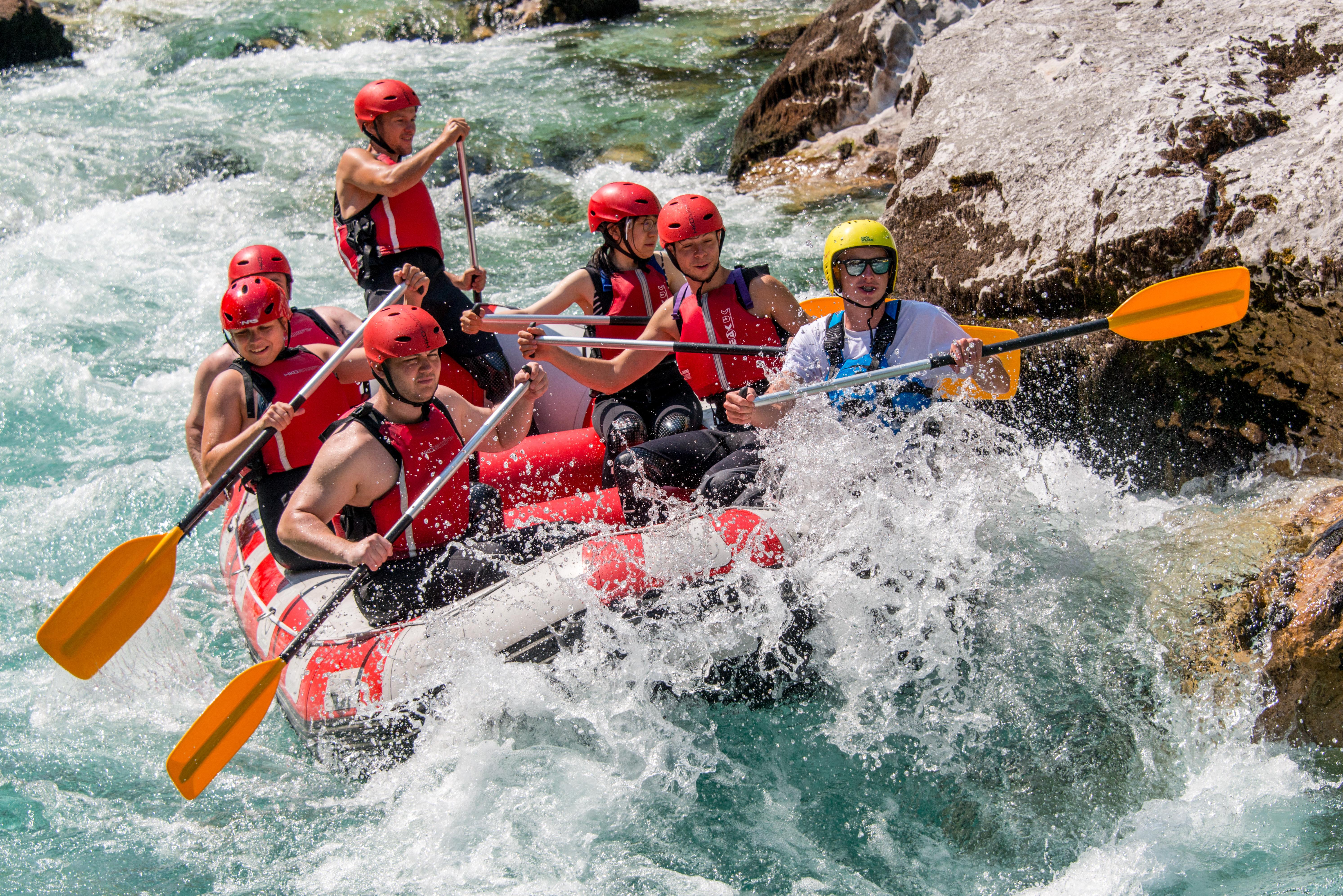 Soča River Rafting Adventure in Bovec