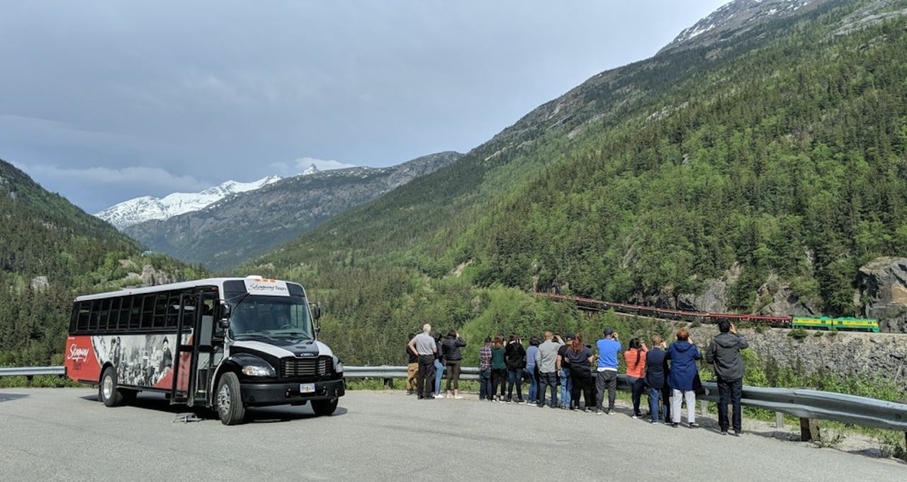 From Skagway: Yukon Sled Dog Mushing & White Pass Combo