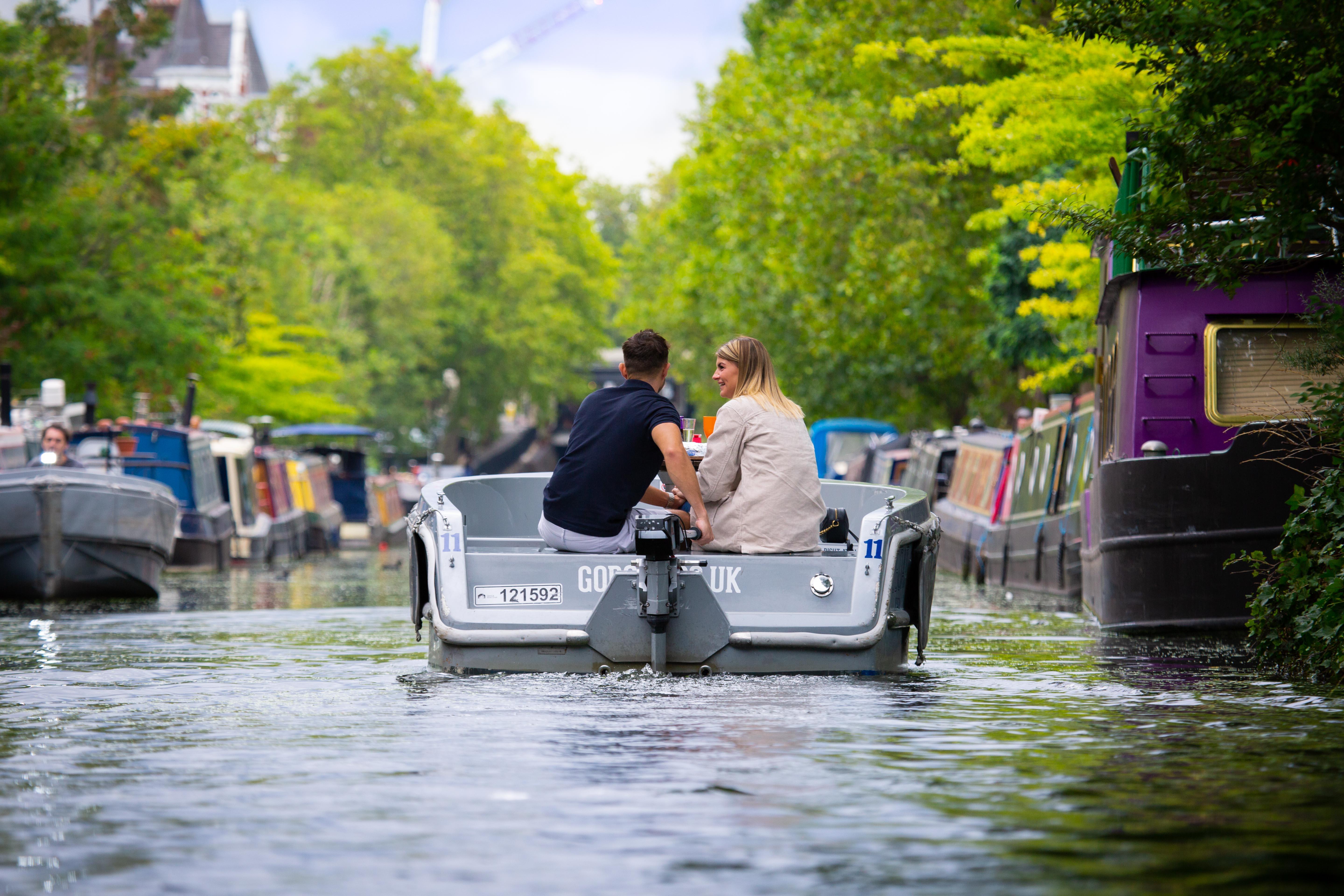 Regent's Canal Electric Boat Hire – Self-Drive Picnic Cruise