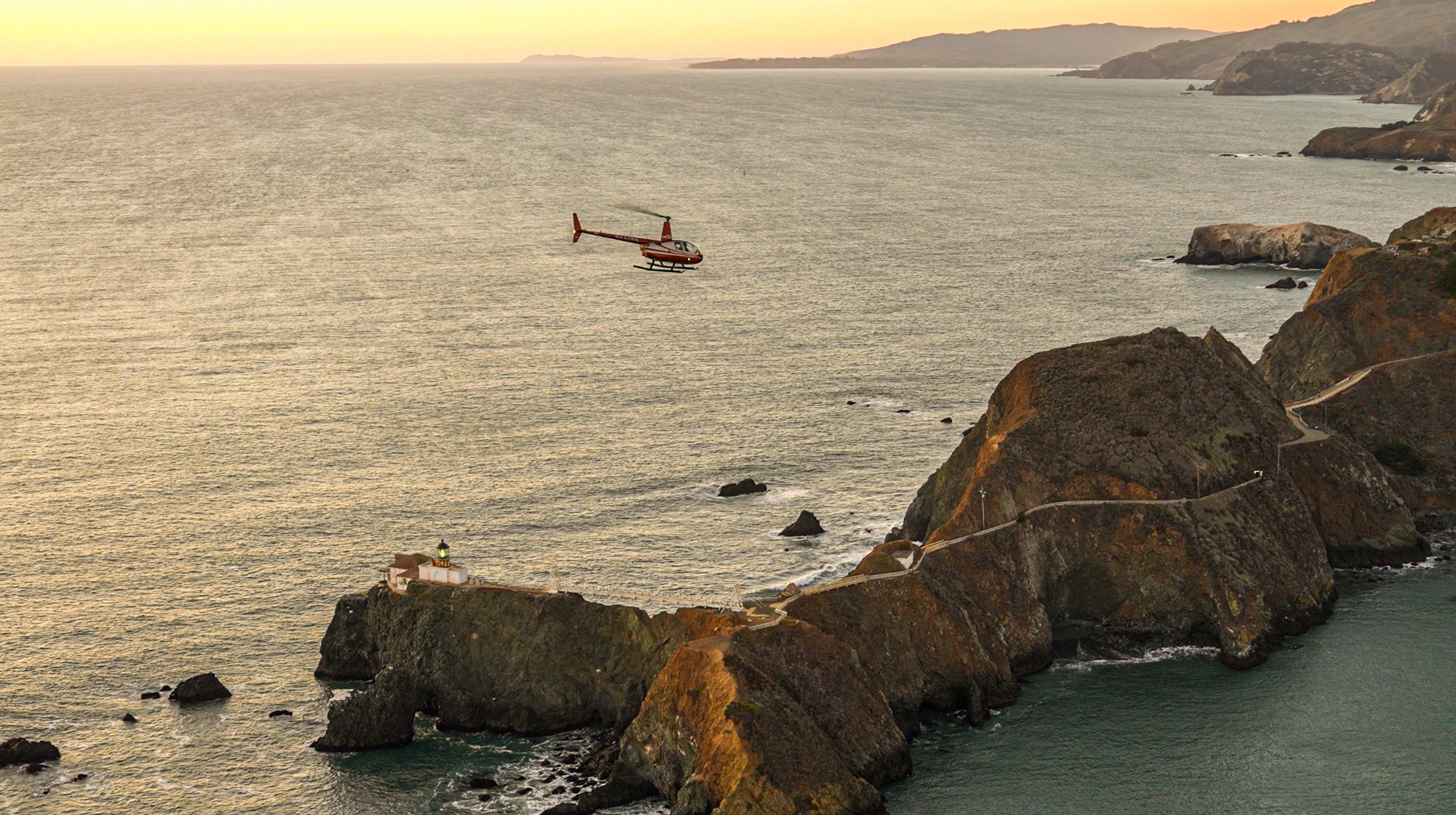 Sausalito Helicopter Tour: Golden Gate & Alcatraz Aerial Experience