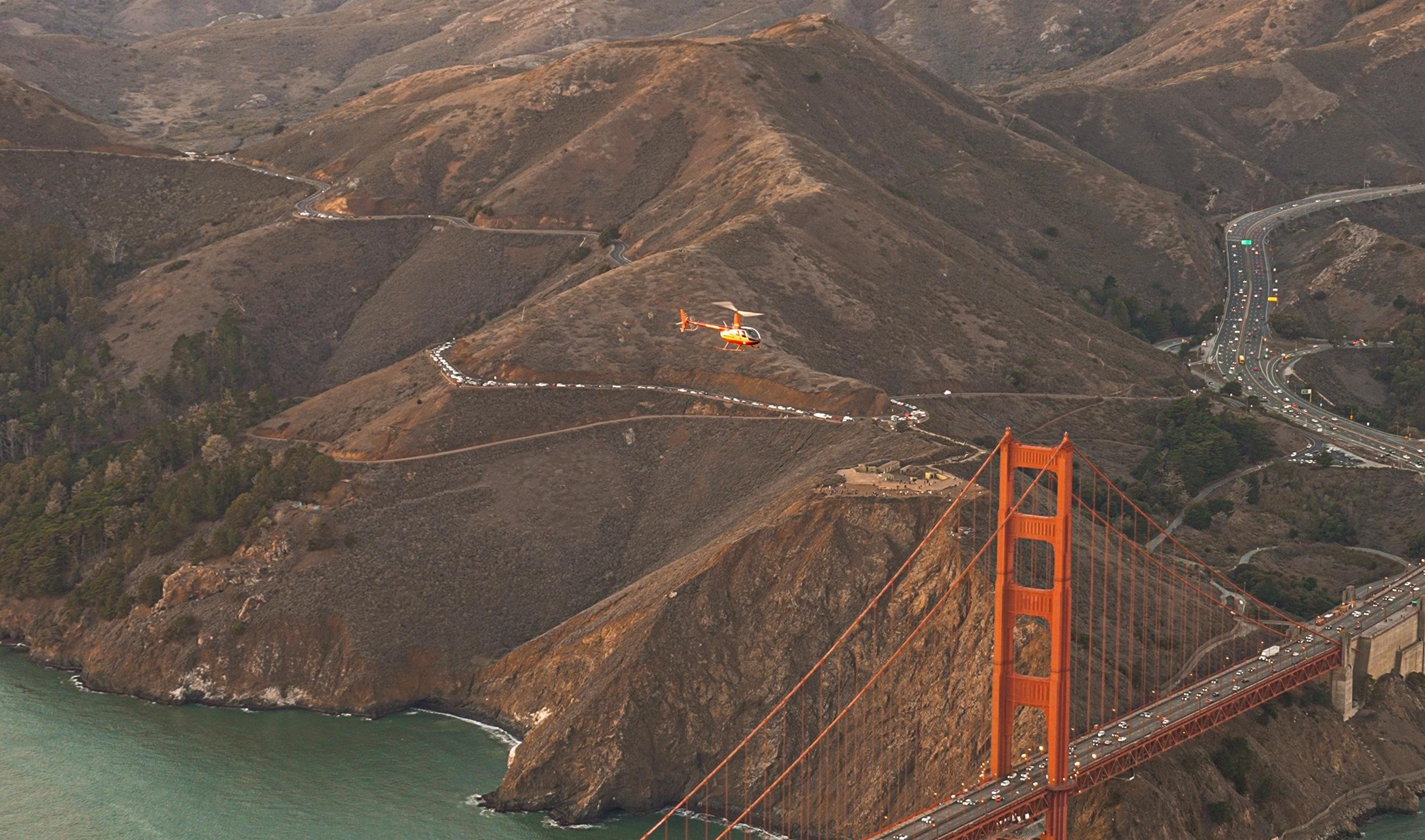 Sausalito Helicopter Tour: Golden Gate & Alcatraz Aerial Experience