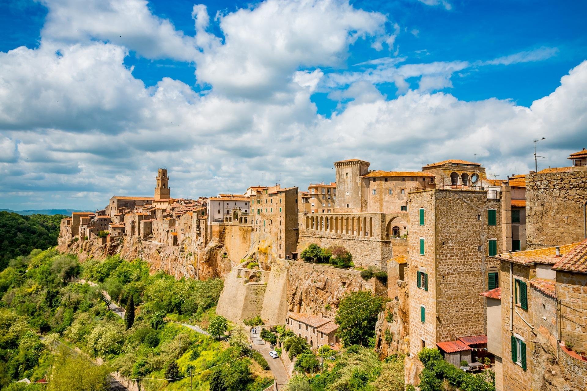 Civitavecchia to Tuscany & Saturnia Day Trip with Wine Tasting