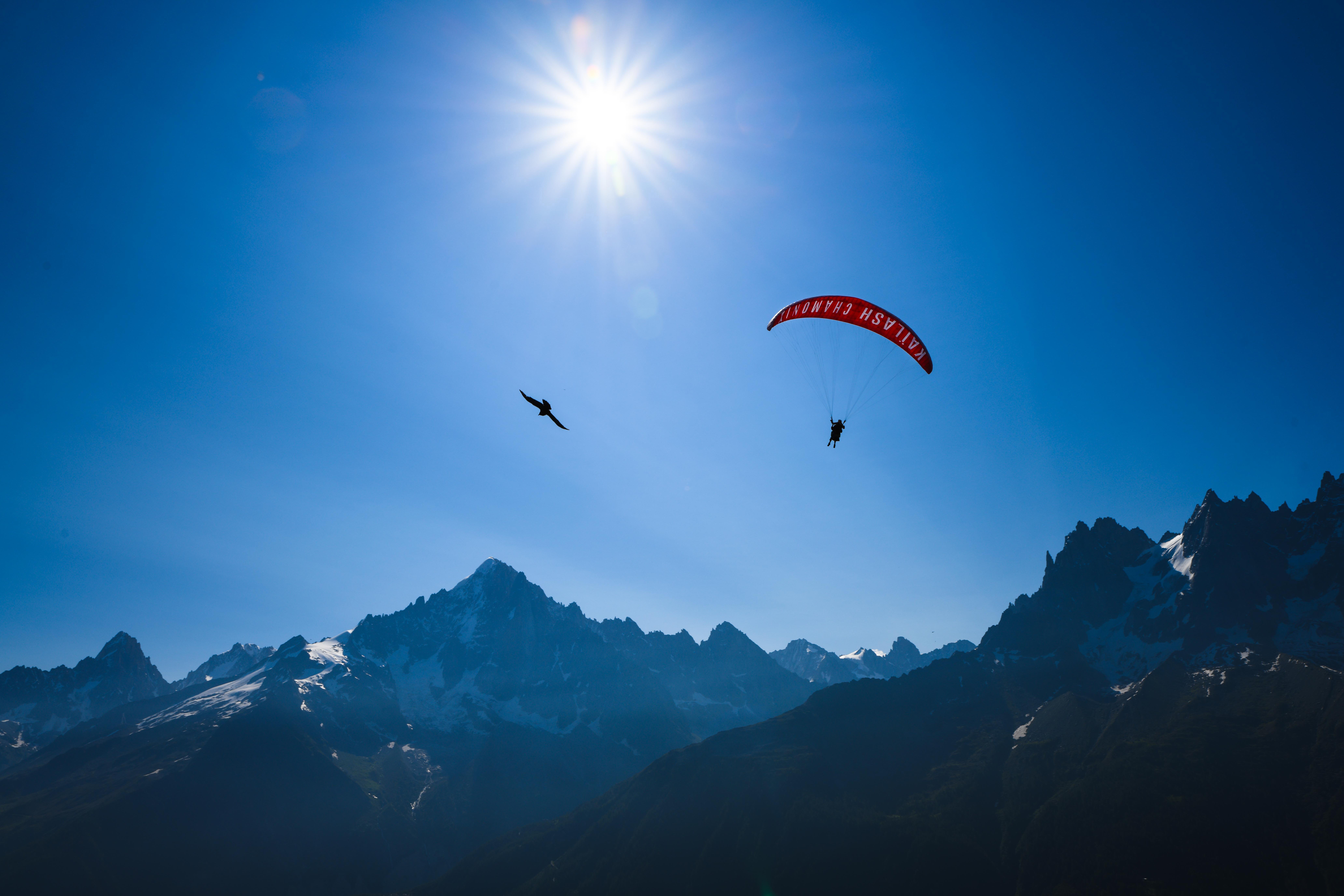 Chamonix Tandem Paragliding Flight with Mont-Blanc Views