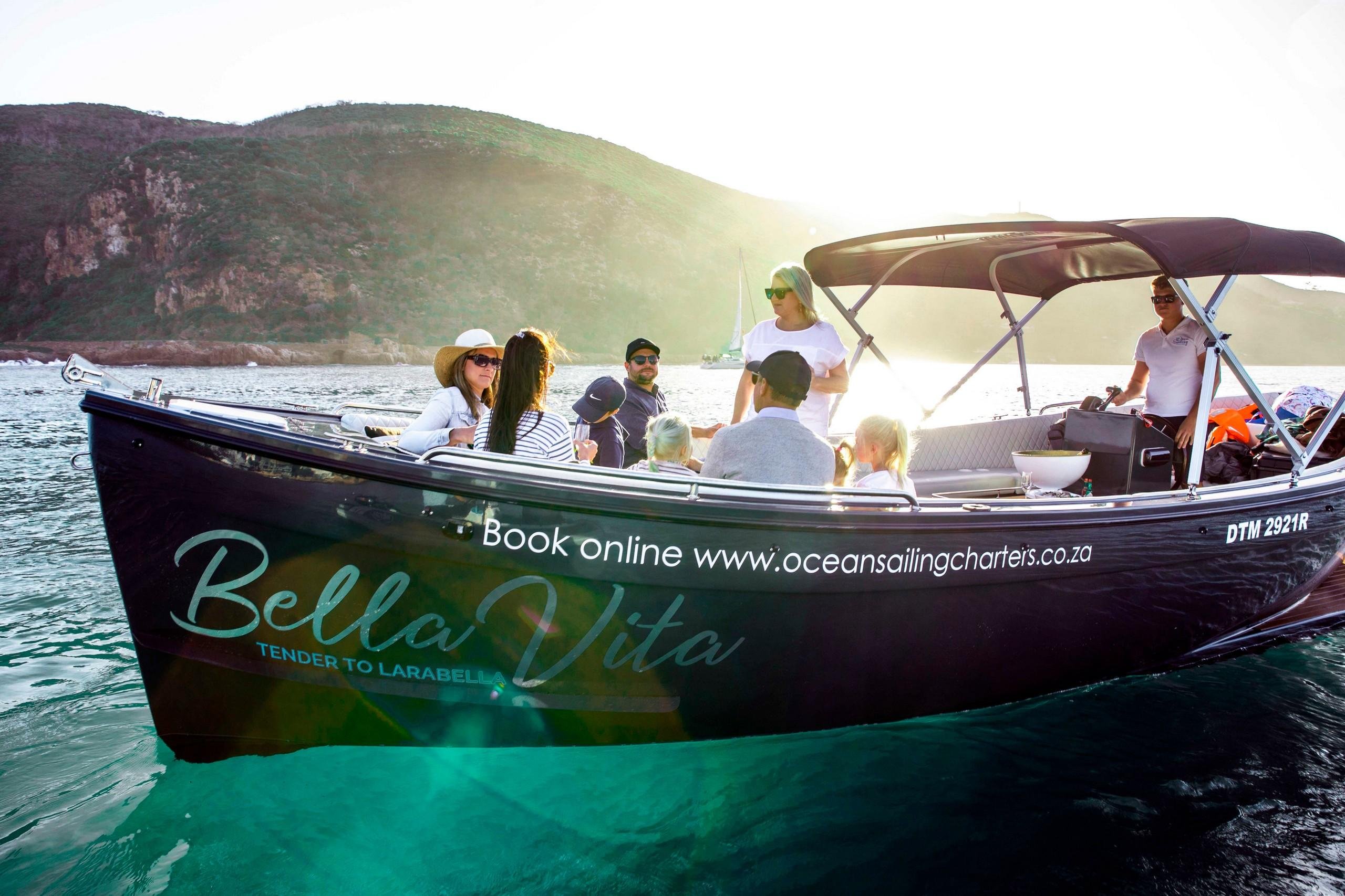 Knysna Lagoon Cruise on the BellaVita Lounge Cruiser