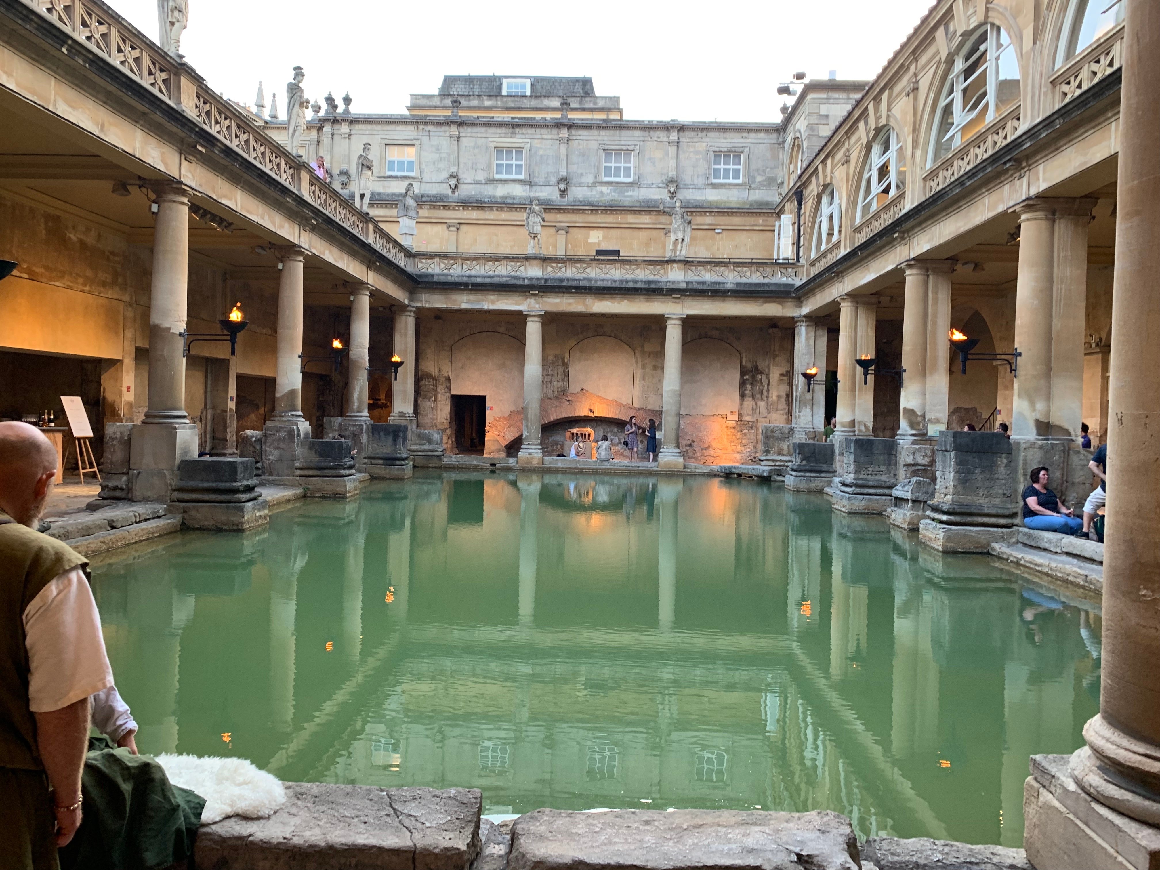 Bath City Walking Tour with Roman Baths Entry