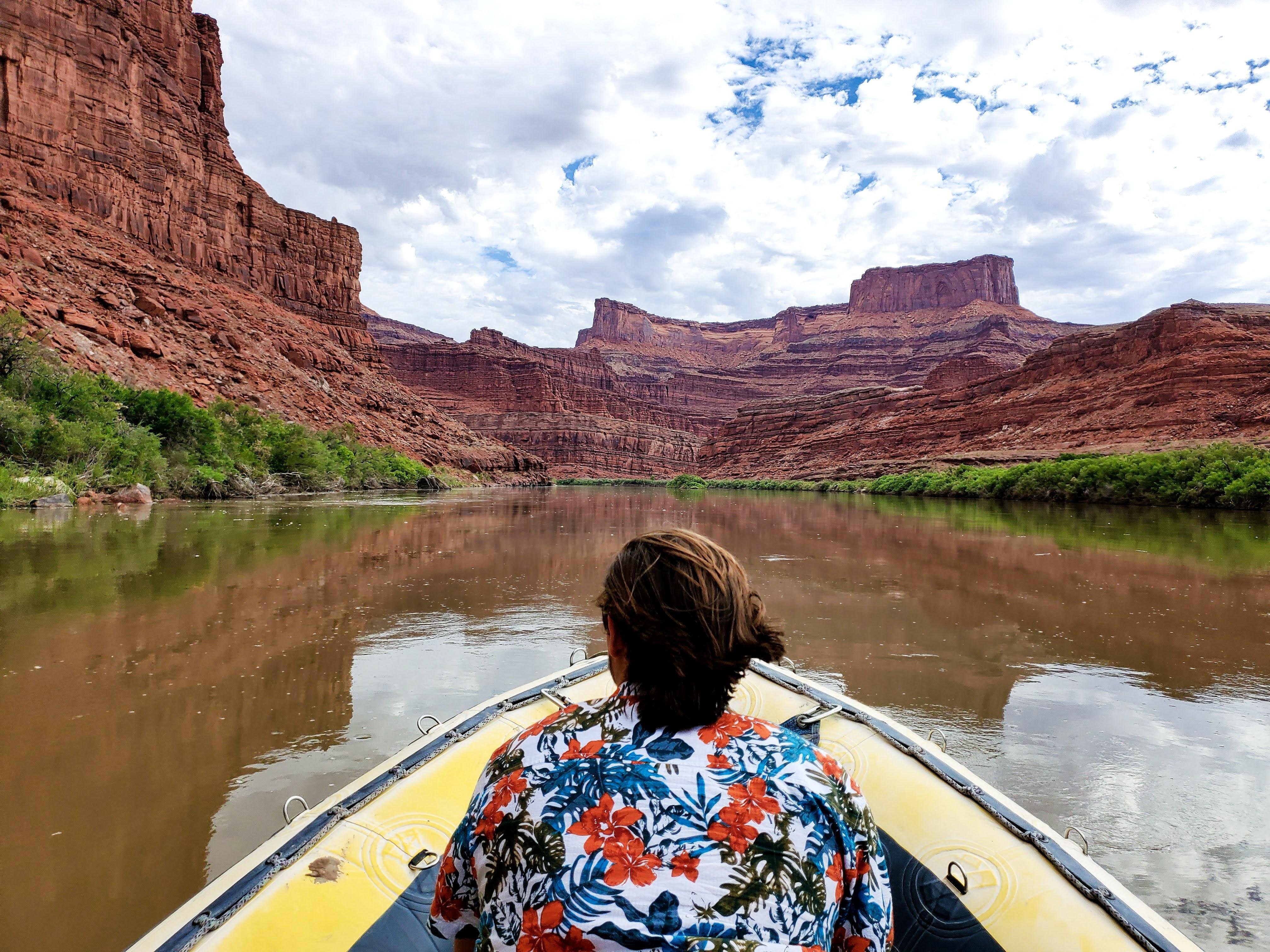 Colorado River Inflatable Boat Tour from Moab
