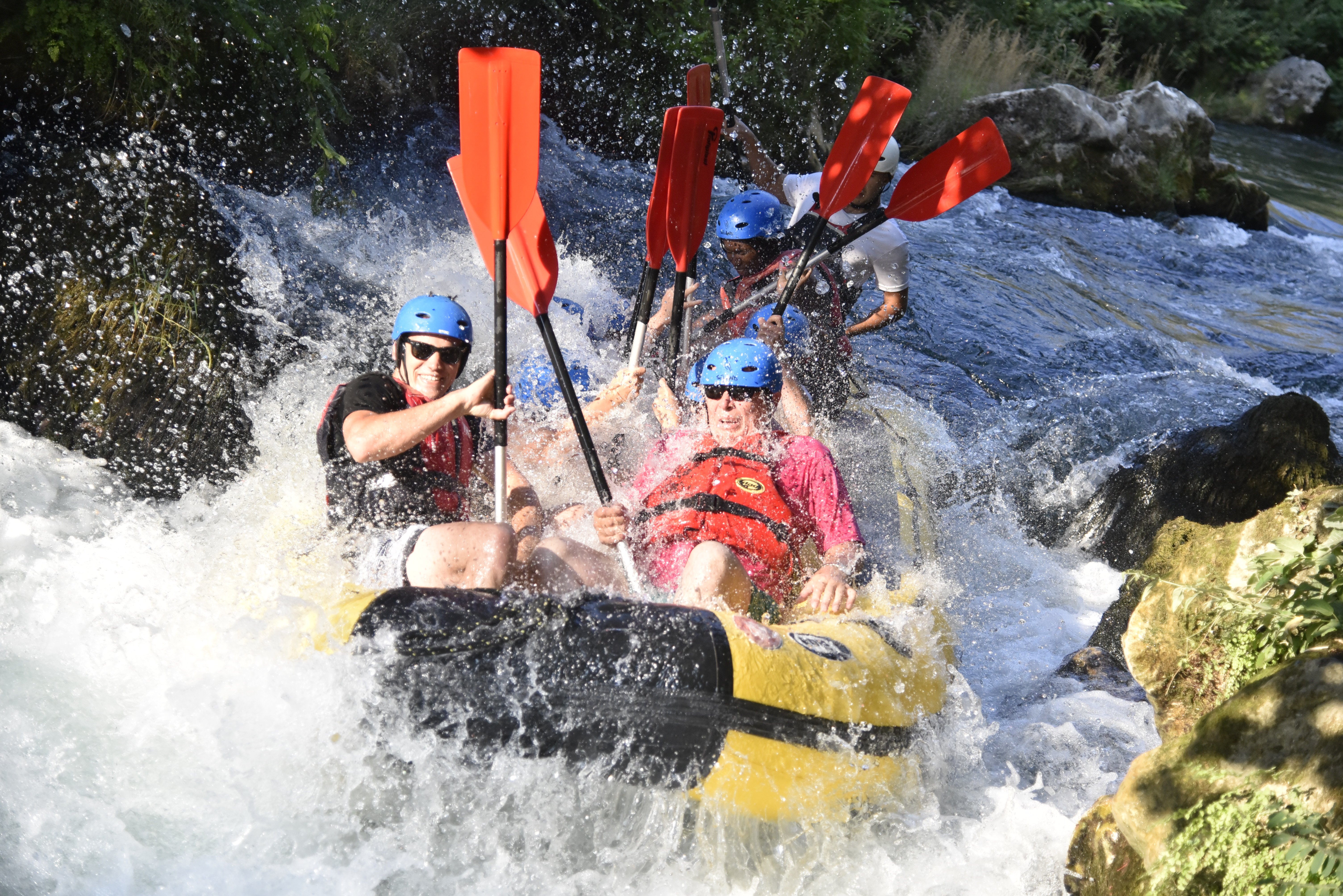 Cetina River Rafting & Cave Exploration from Split