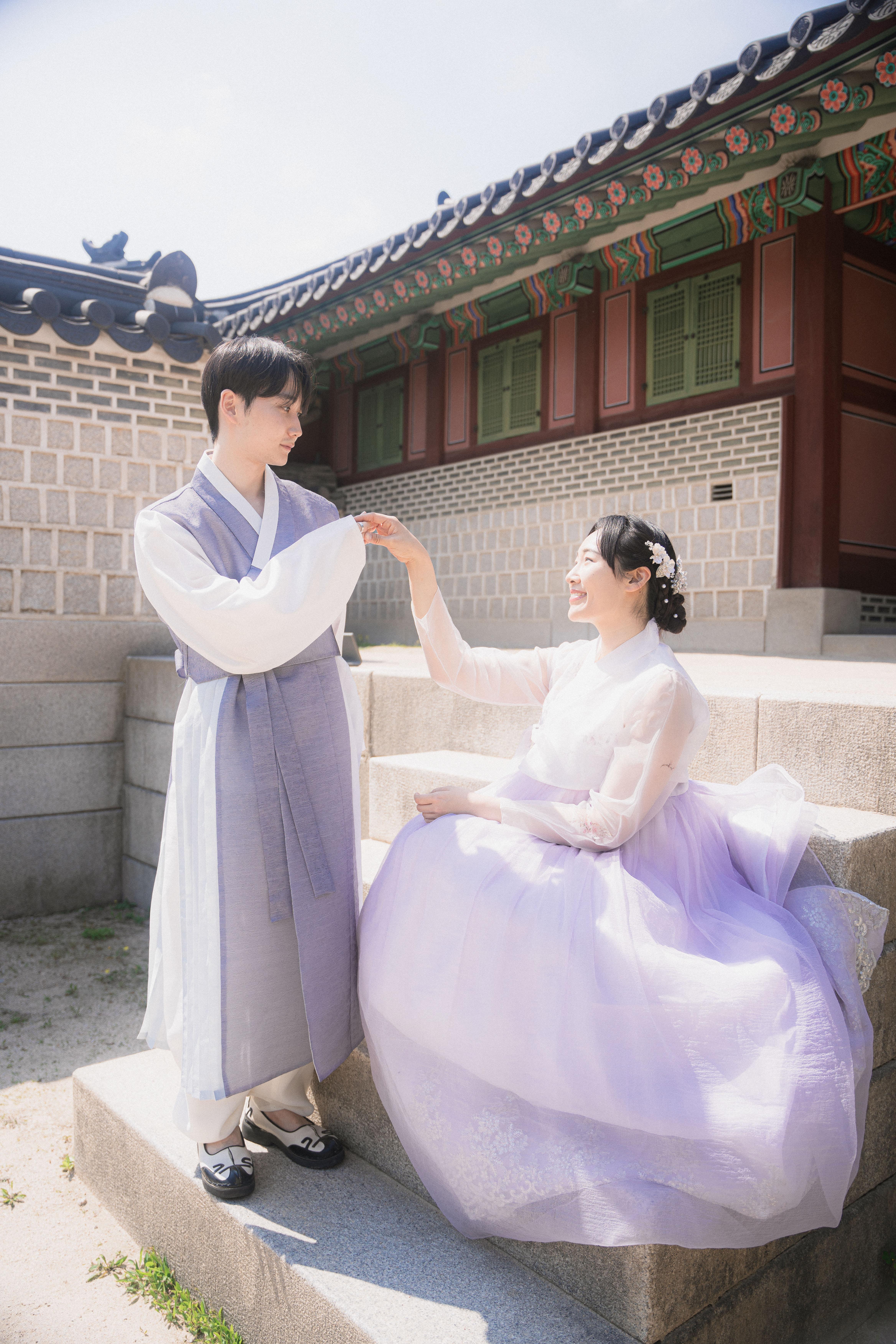 Gyeongbokgung hanbok photoshoot — image 5