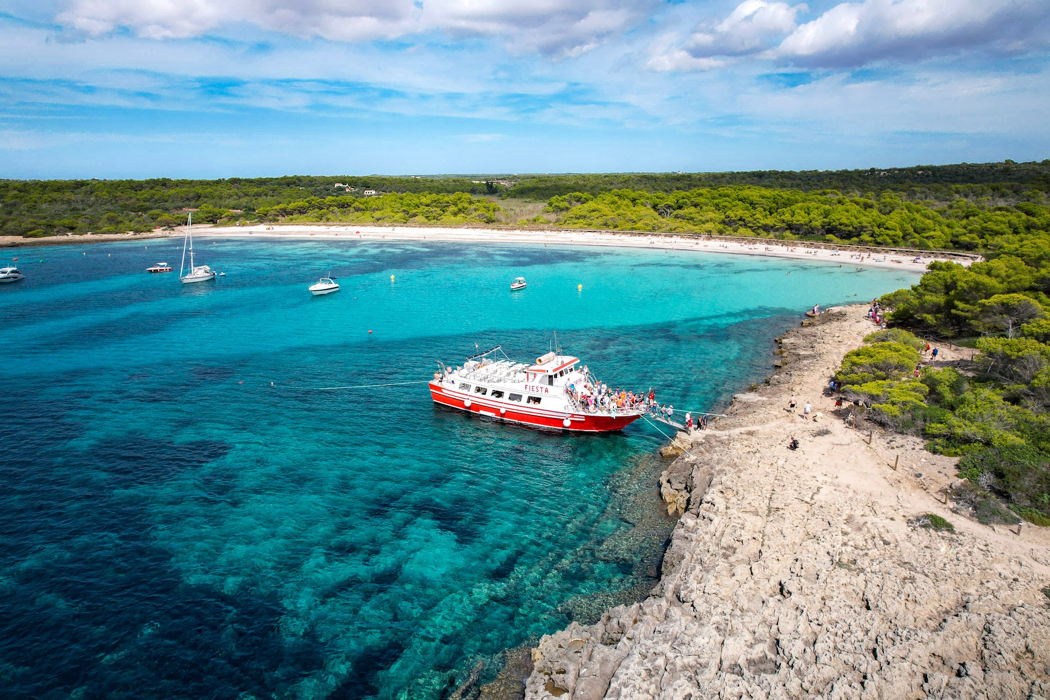 Menorca South Coast Sailing & Paella Experience