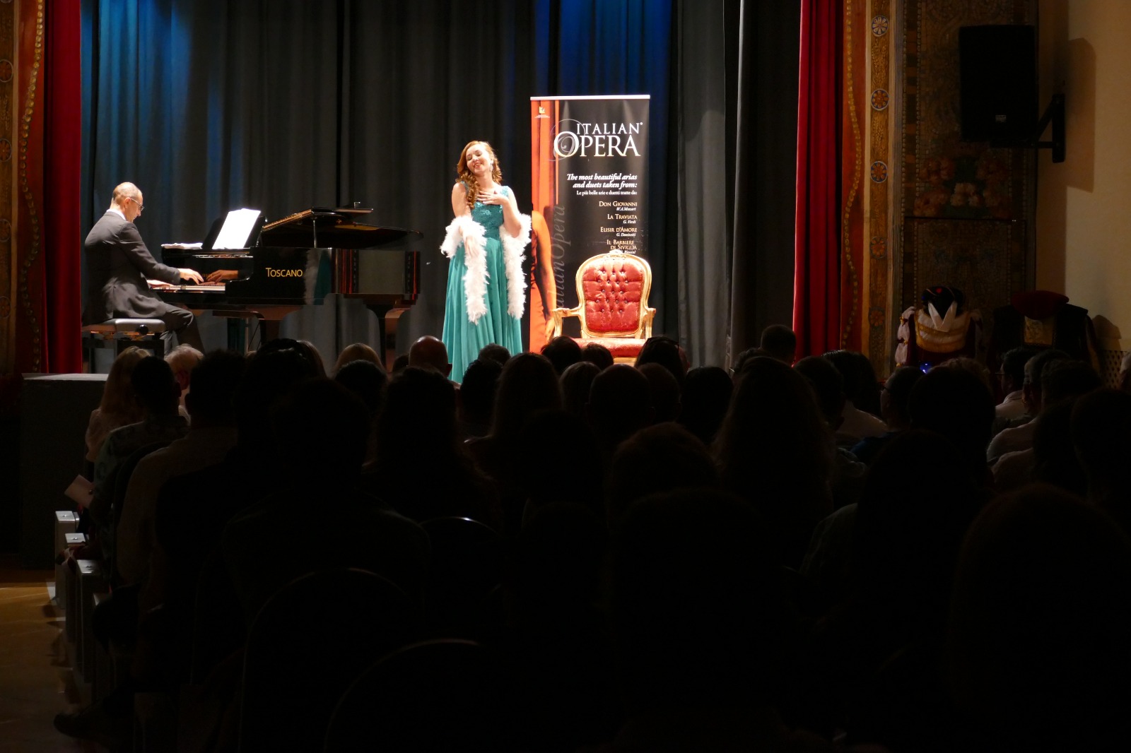 Taormina: Evening Opera Performance at Nazarena Theater