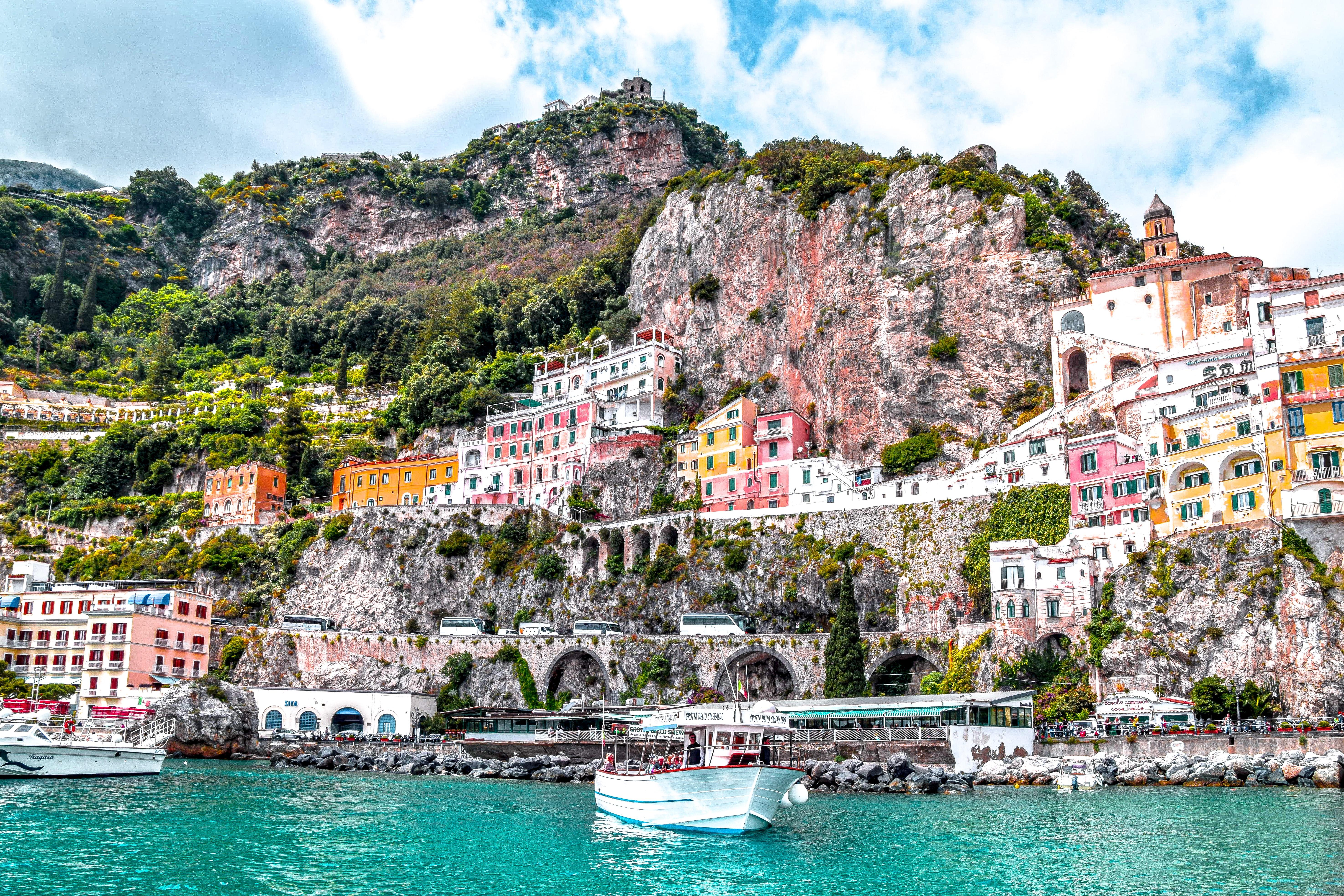 Amalfi Coast Hydrofoil: Sorrento to Positano & Amalfi