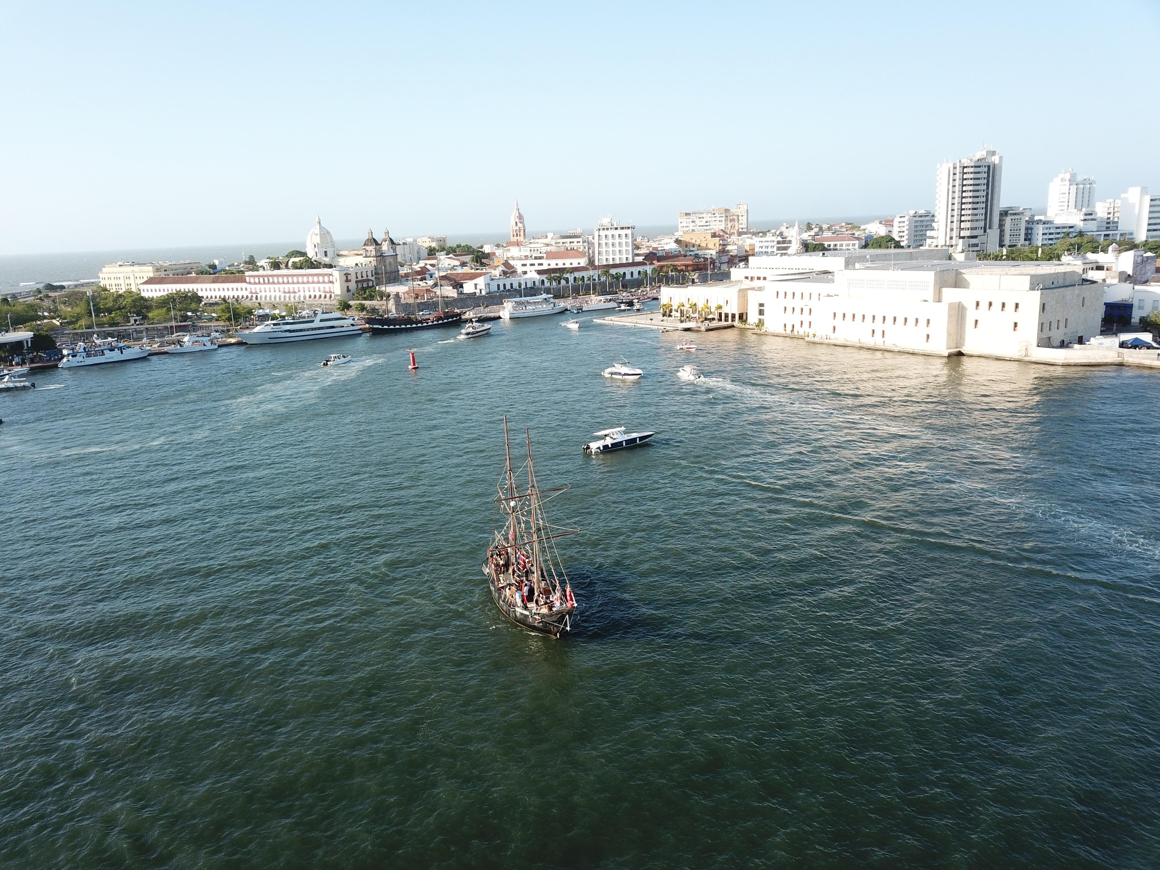 Cartagena Sunset Pirate Ship Cruise with Open Bar
