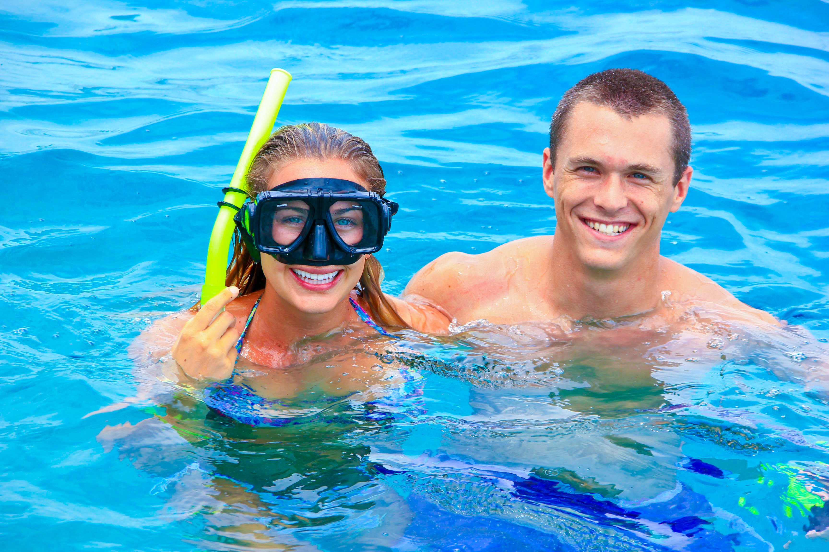 Cabo Catamaran Snorkel & Sightseeing with Open Bar