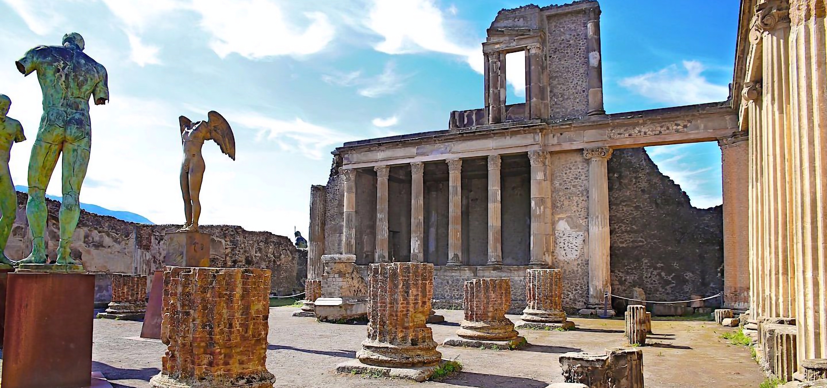 Positano to Sorrento & Pompeii: Private Full-Day Tour