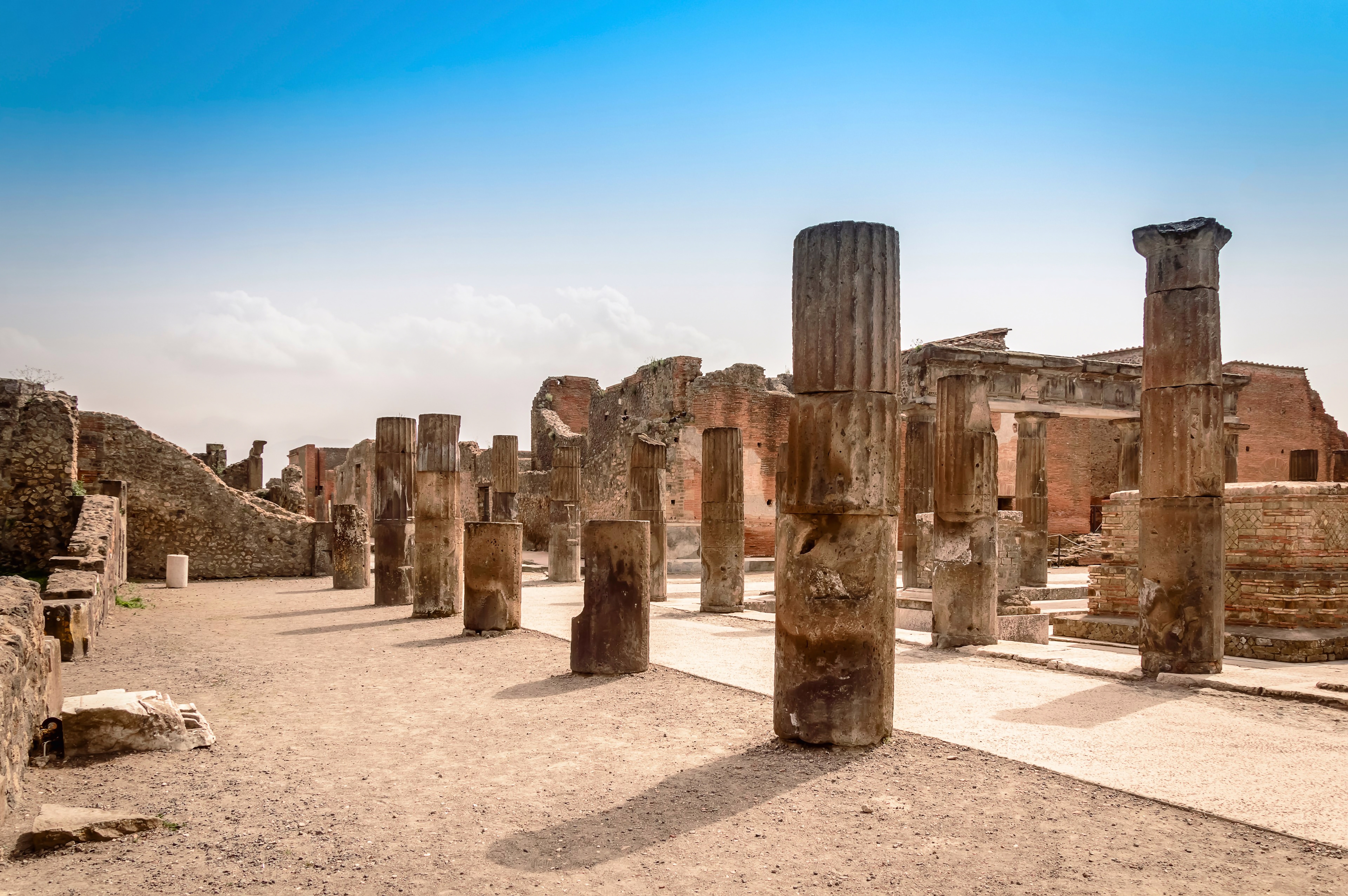 Positano to Sorrento & Pompeii: Private Full-Day Tour