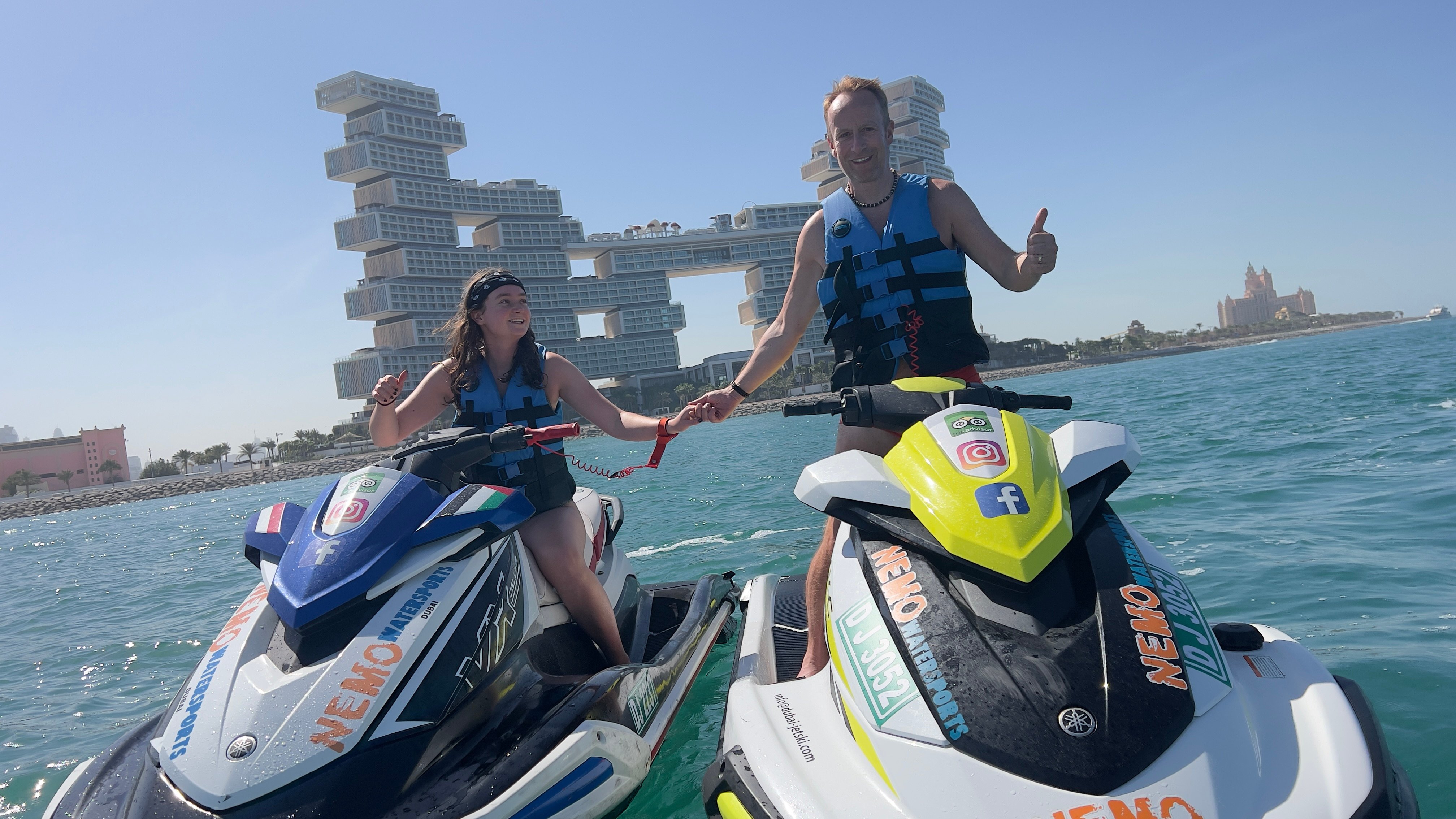 Dubai Jet Ski Tour: Palm Jumeirah, Atlantis & Burj Al Arab