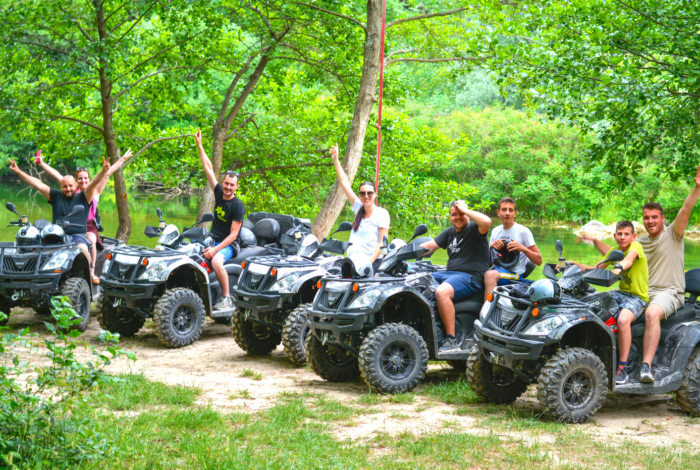 Dalmatian Quad Bike Adventure with Waterfall Swim