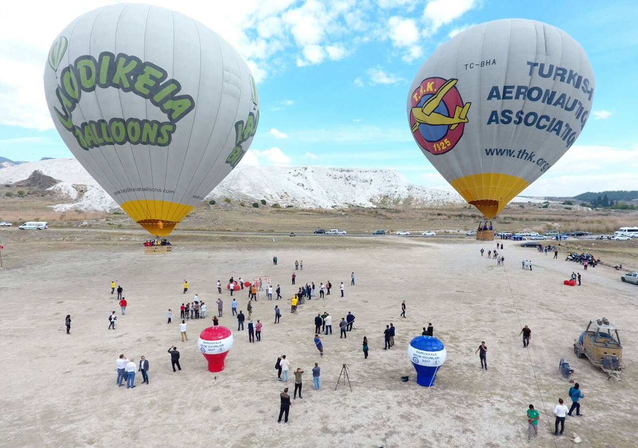 Pamukkale Sunrise Hot Air Balloon Experience