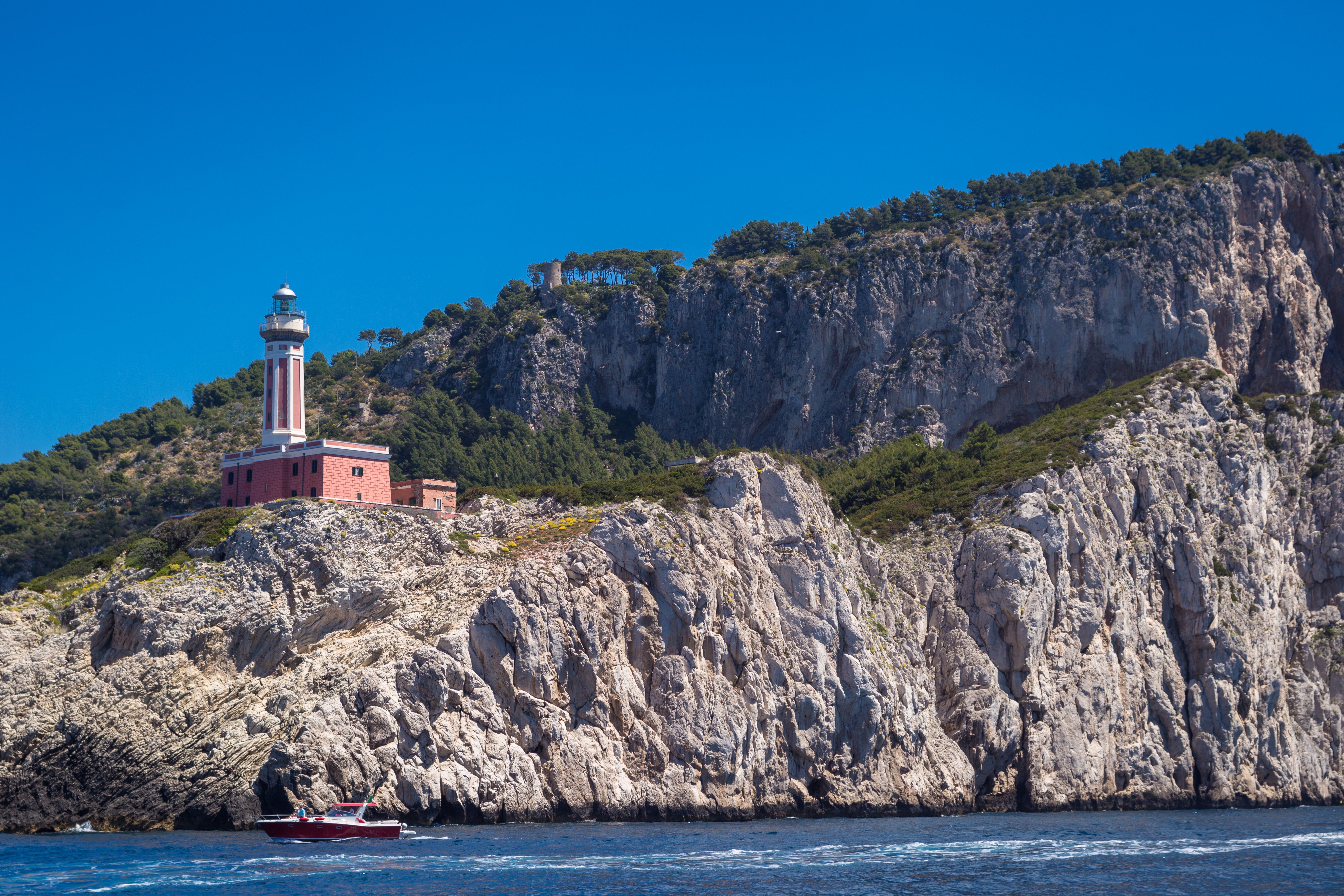 From Pompeii/Castellammare/Vico Equense: Capri Day Cruise