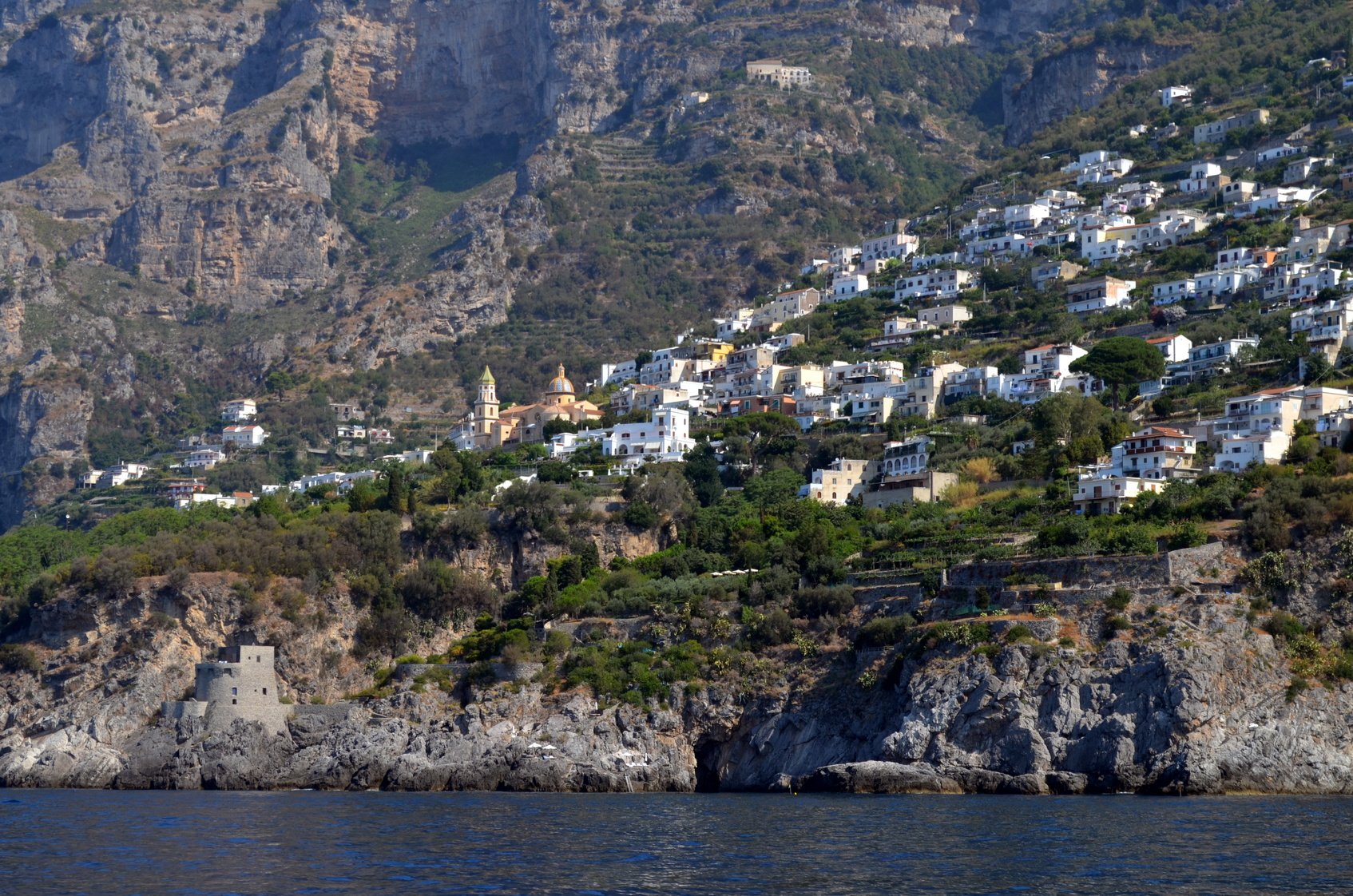 Amalfi Coast Small-Group Boat Tour from Positano with Swimming Stop
