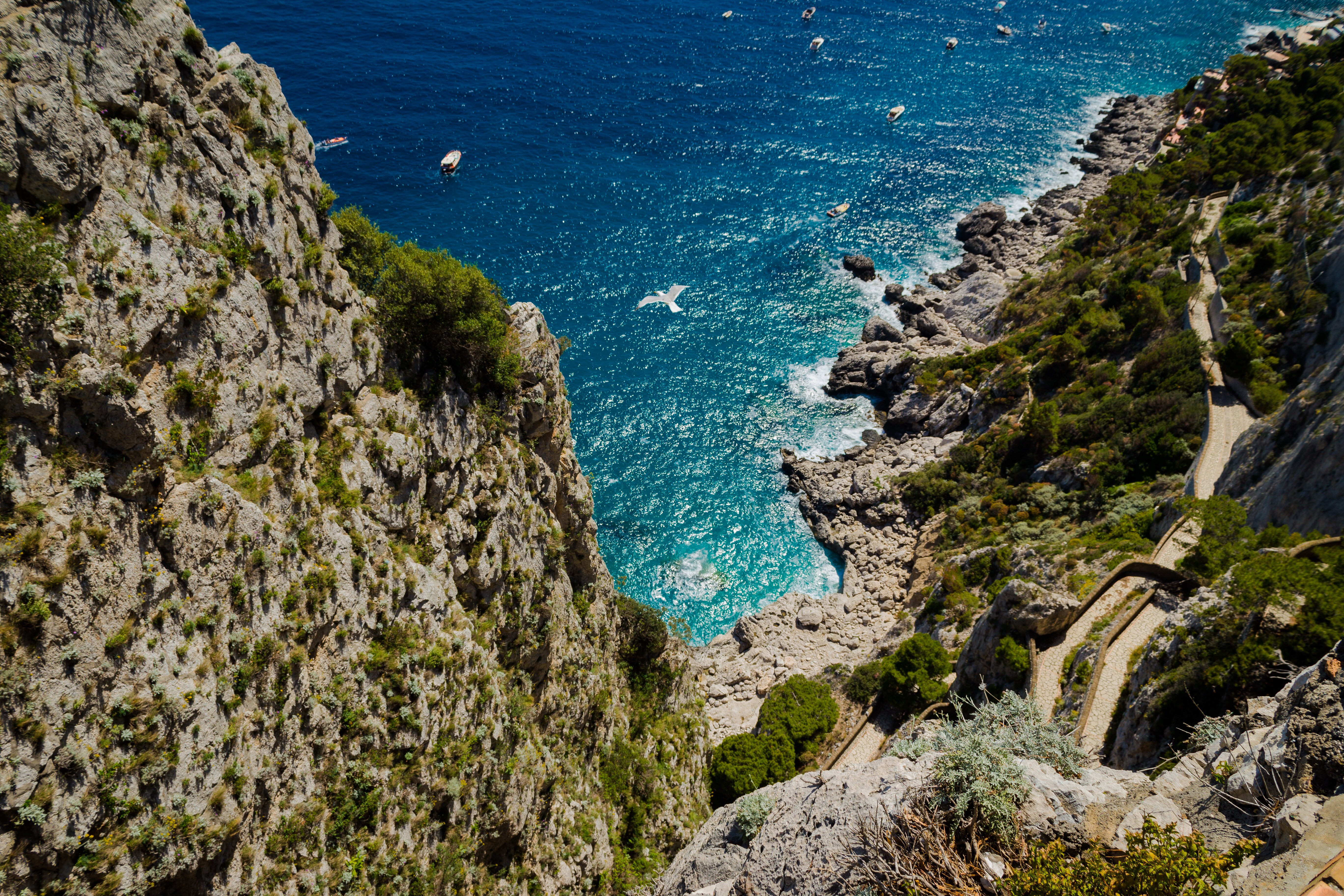 From Pompeii/Castellammare/Vico Equense: Capri Day Cruise