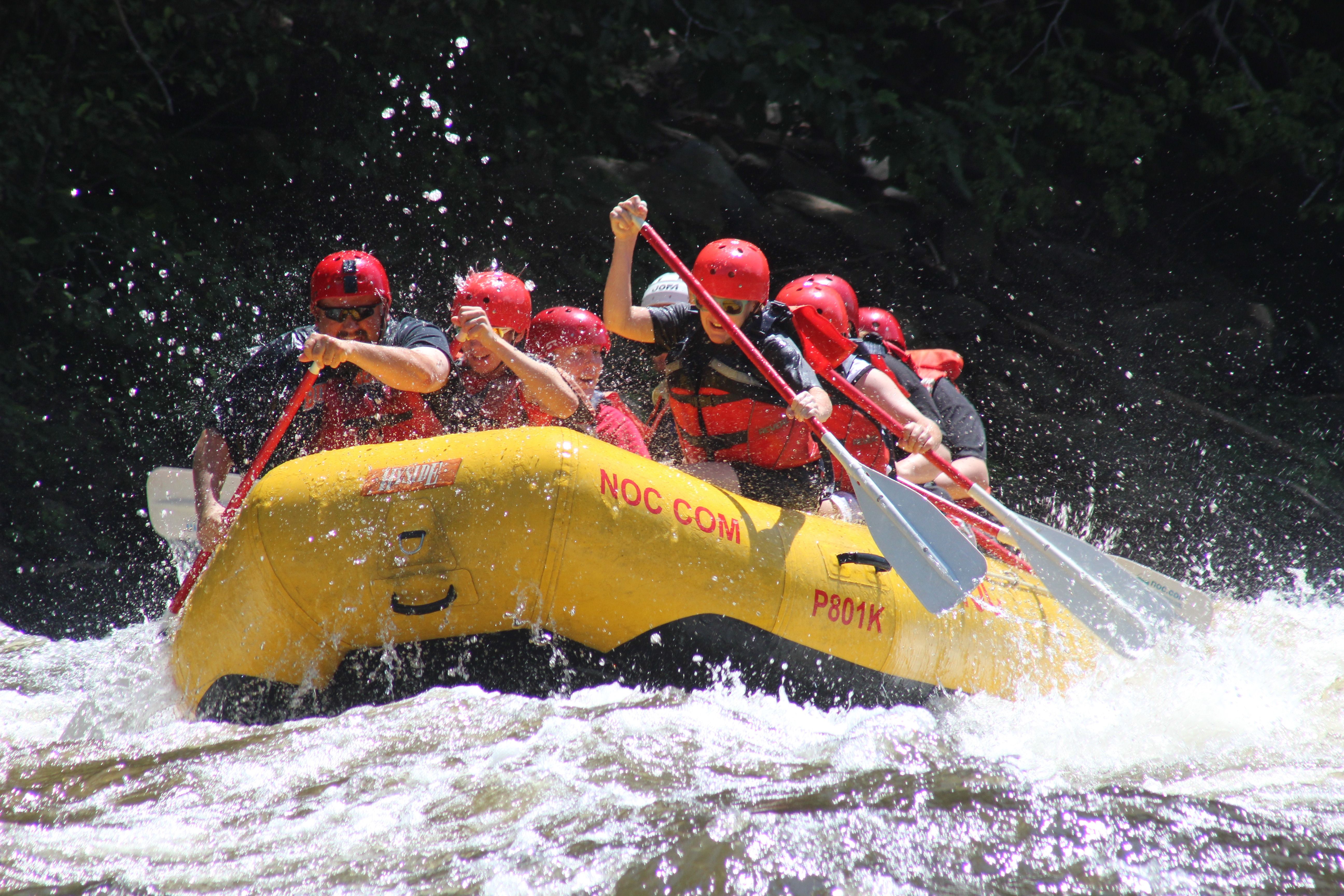 Upper Pigeon River Whitewater Rafting Adventure