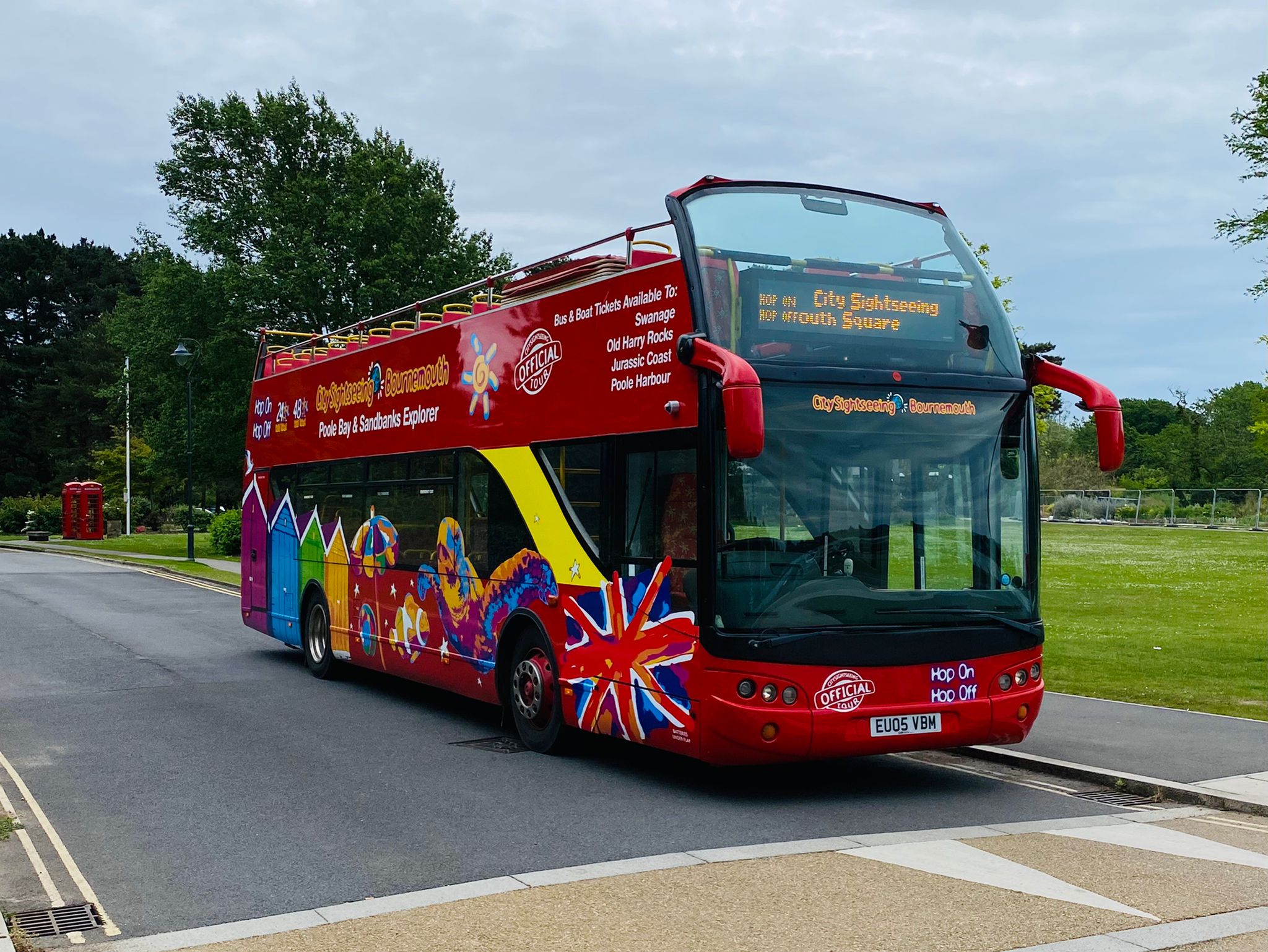 Bournemouth & Poole Coastal Hop-On Hop-Off Bus Tour