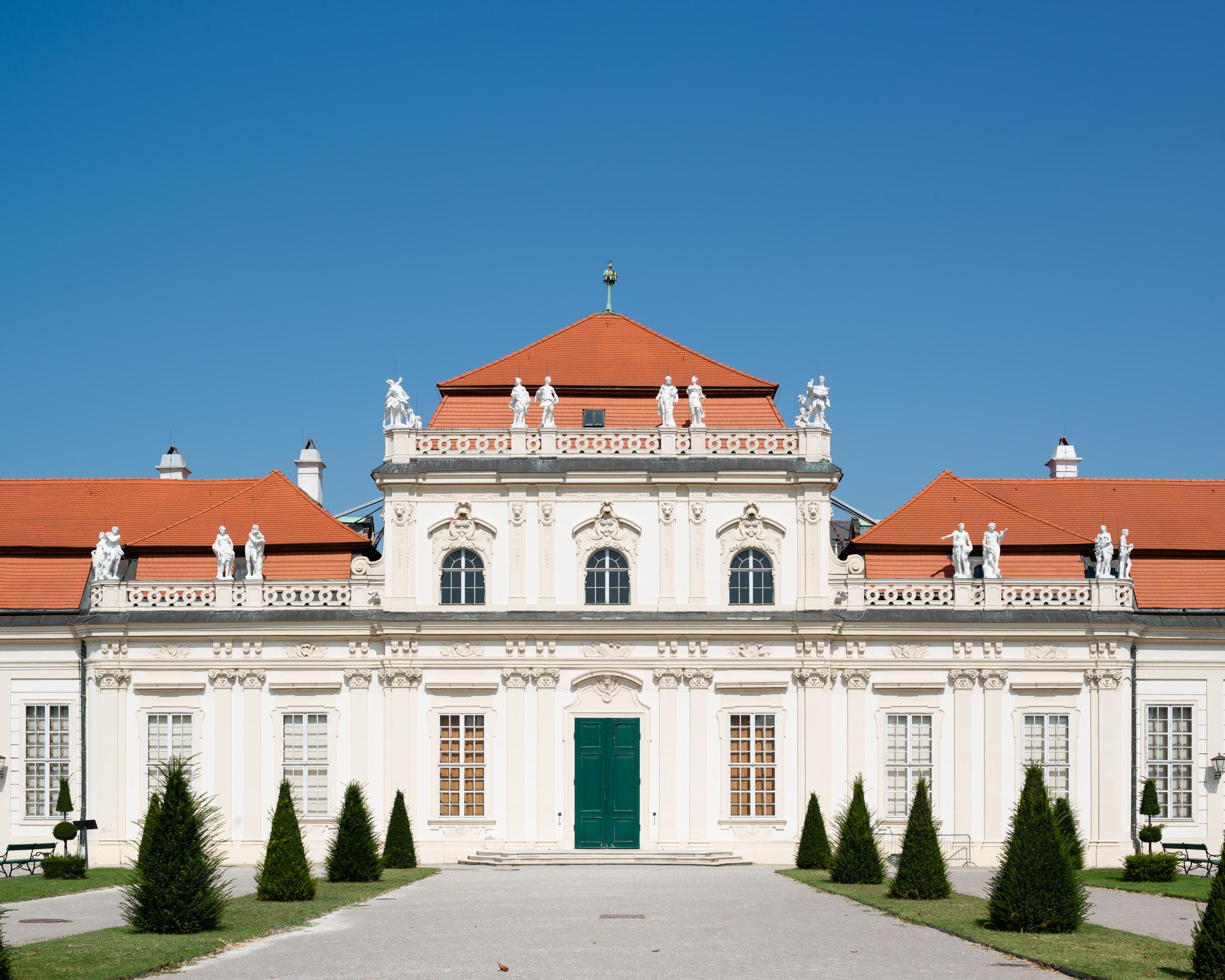 Lower Belvedere Palace Entry with Temporary Exhibitions