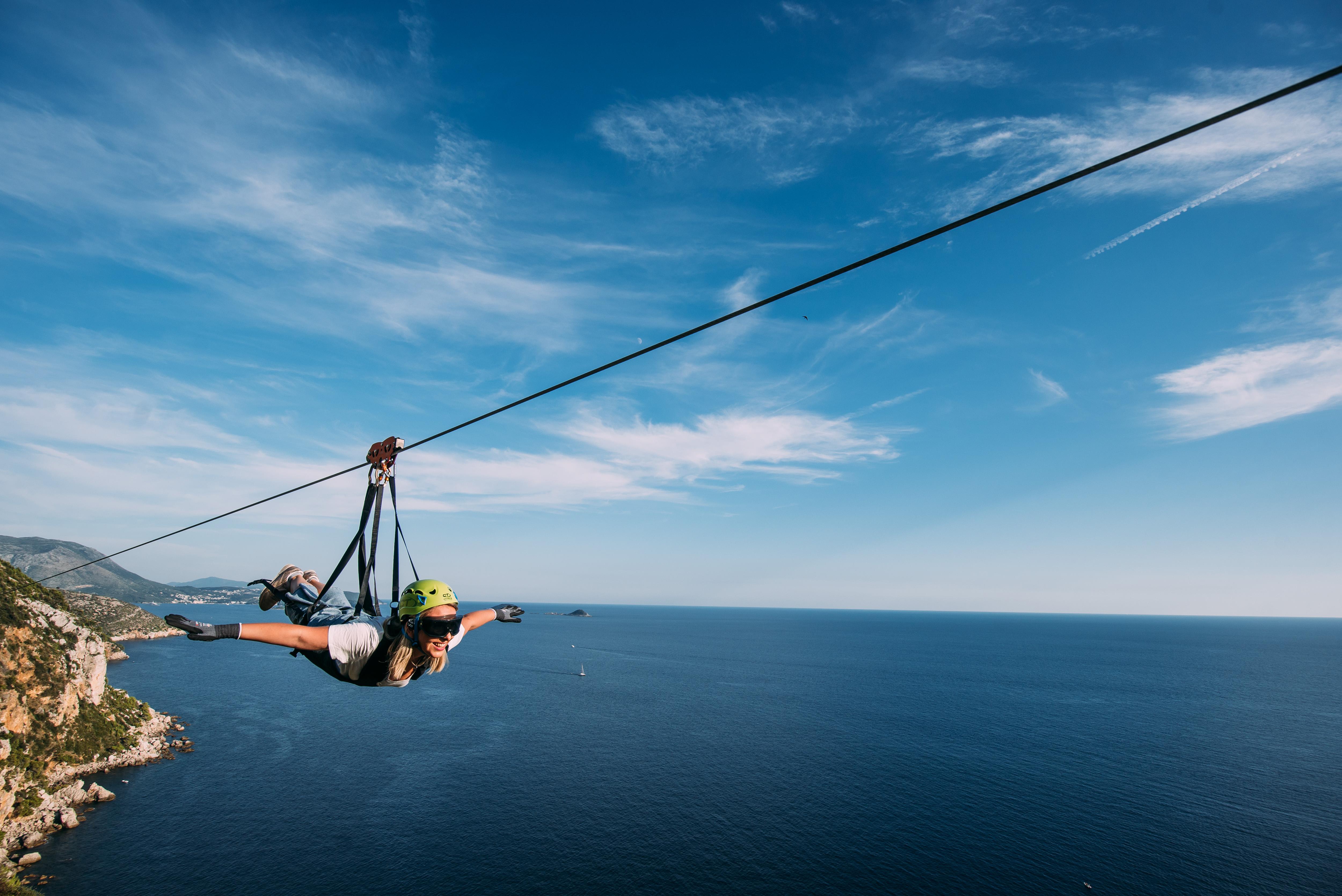 Dubrovnik Superman Zipline: 900m Above the Adriatic