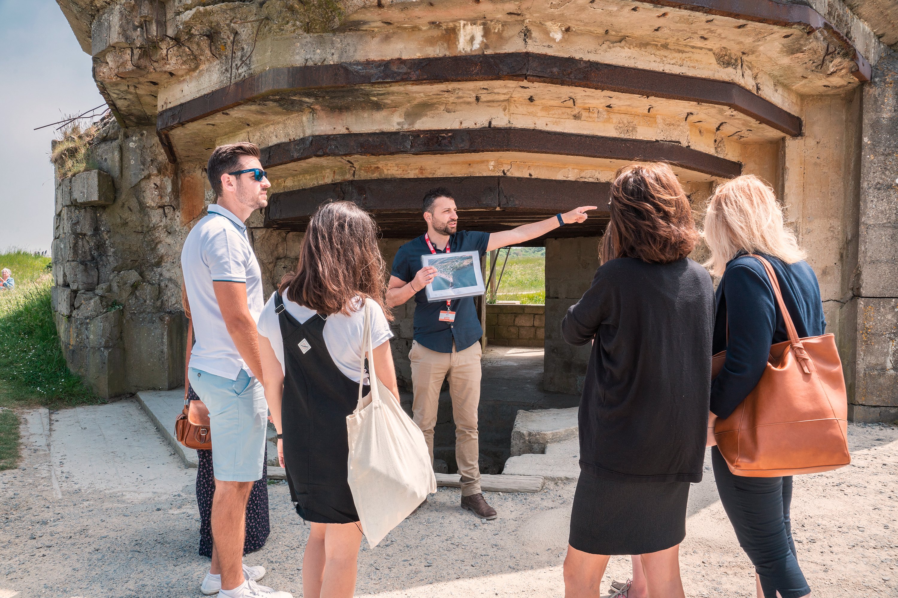 Normandy D-Day Sites Guided Tour & Caen Memorial Entry