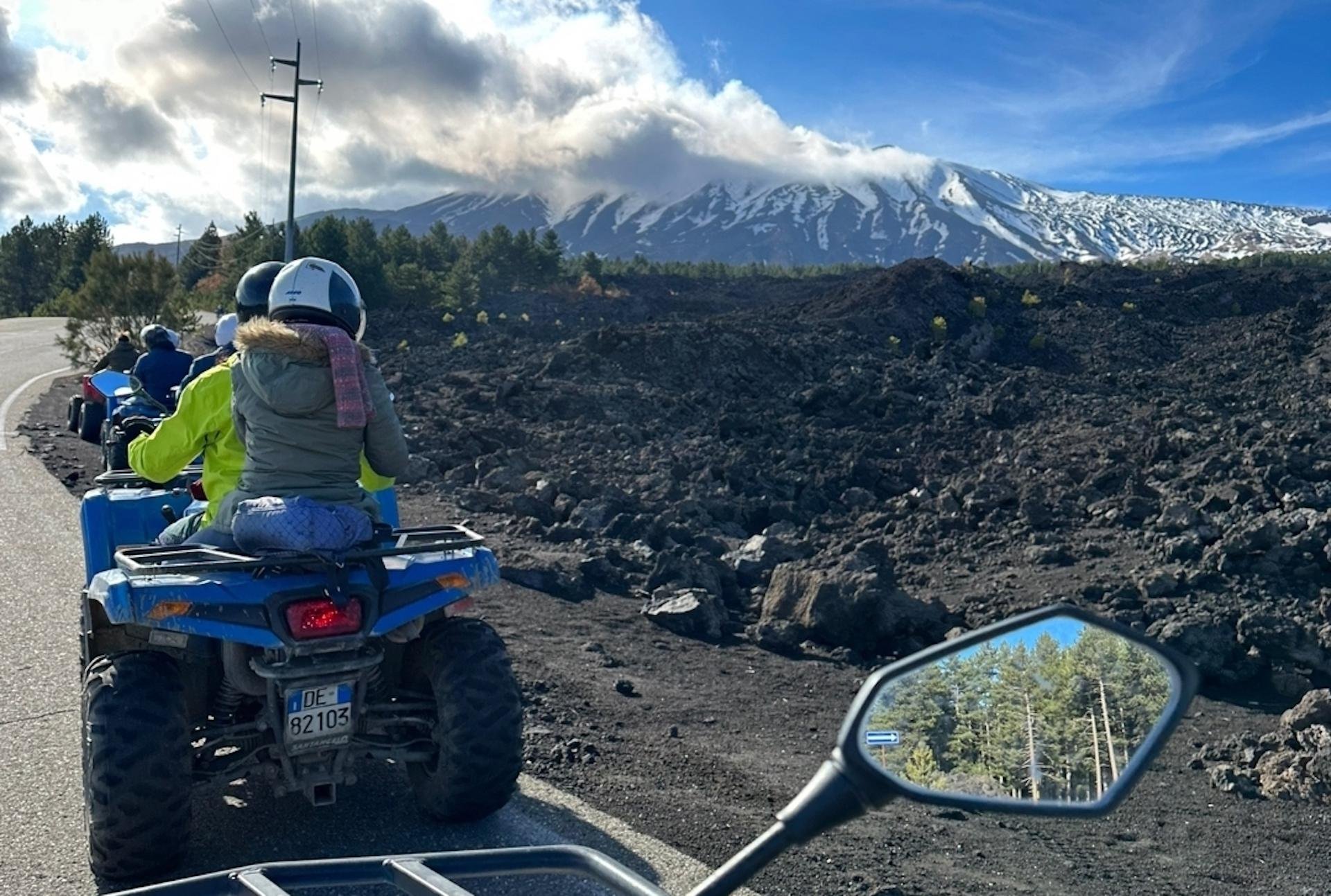 Mount Etna and Alcantara Gorges Quad Bike Adventure