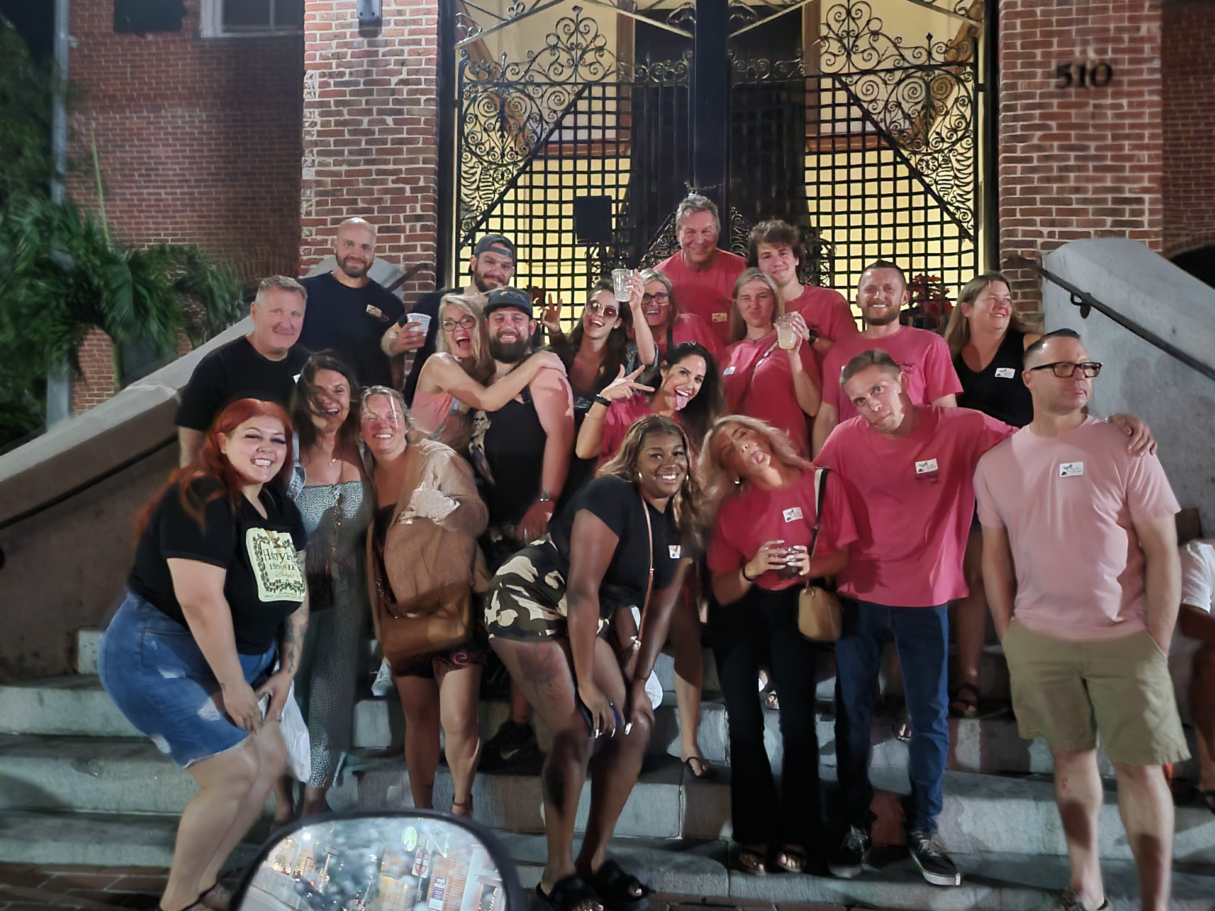 Key West pub crawl route between the island's oldest drinking houses