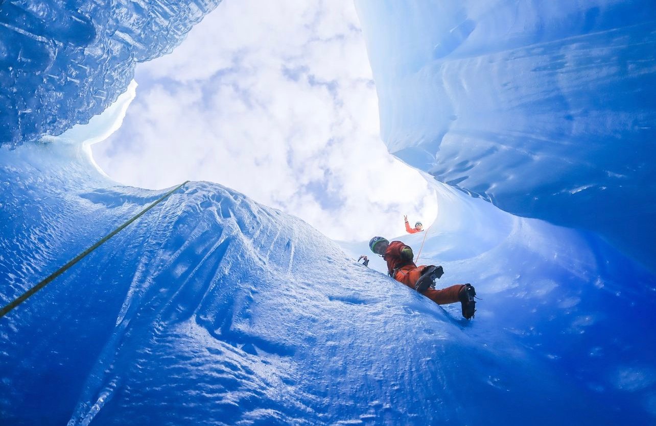 Knik Glacier Helicopter Ice Climbing Adventure