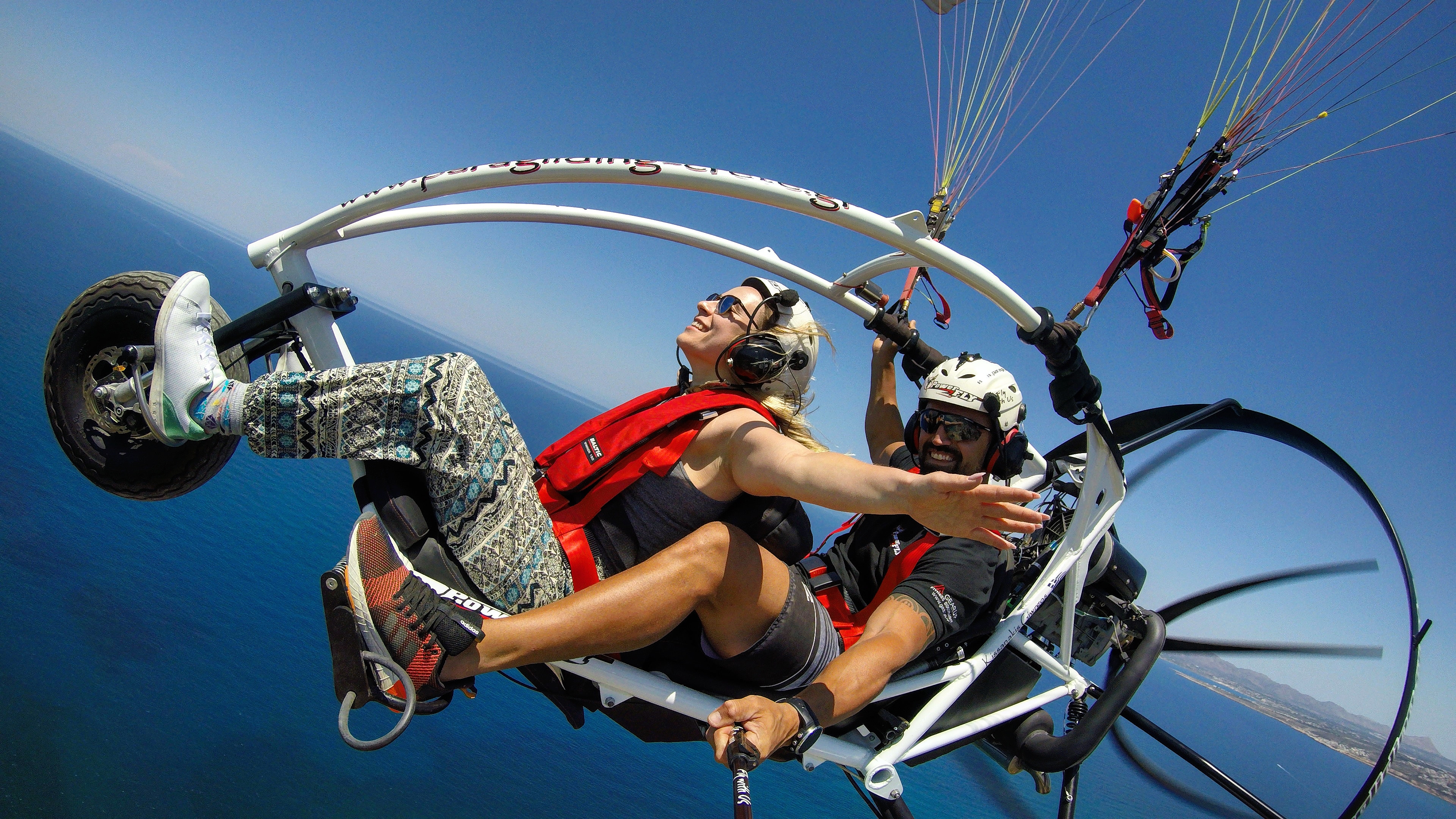 Chania Paratriking Flight with Professional Instructor