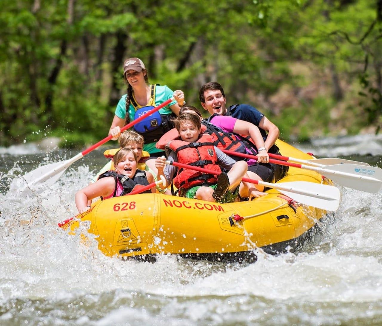Nantahala River Whitewater Rafting Adventure