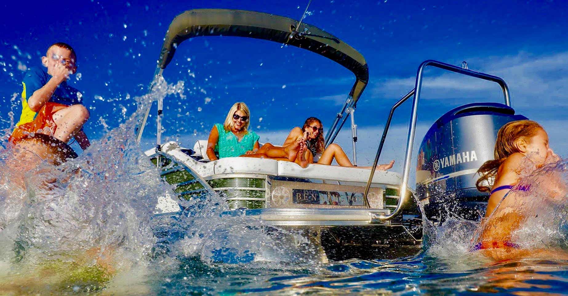 Self-Drive Pontoon Rental to Crab Island