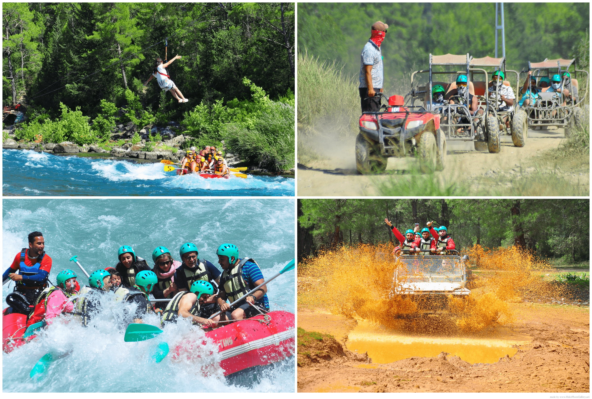 Köprülü Canyon Adventure: Rafting, Zipline & Off-Road Safaris