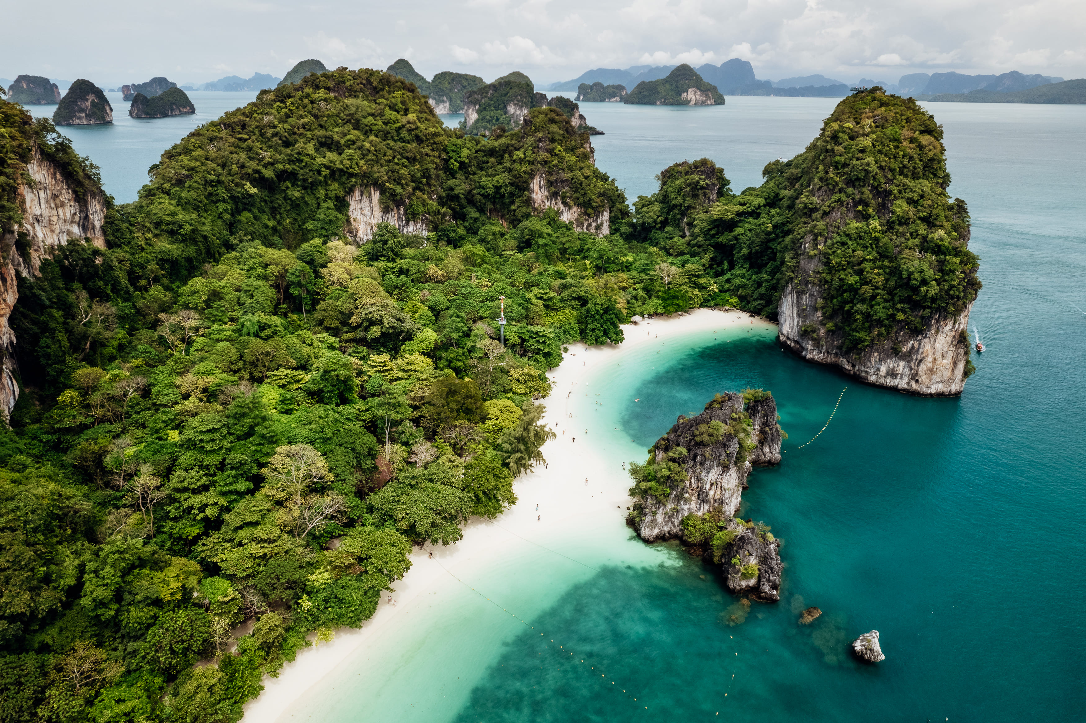 Krabi Private Luxury Longtail Boat Island Hopping