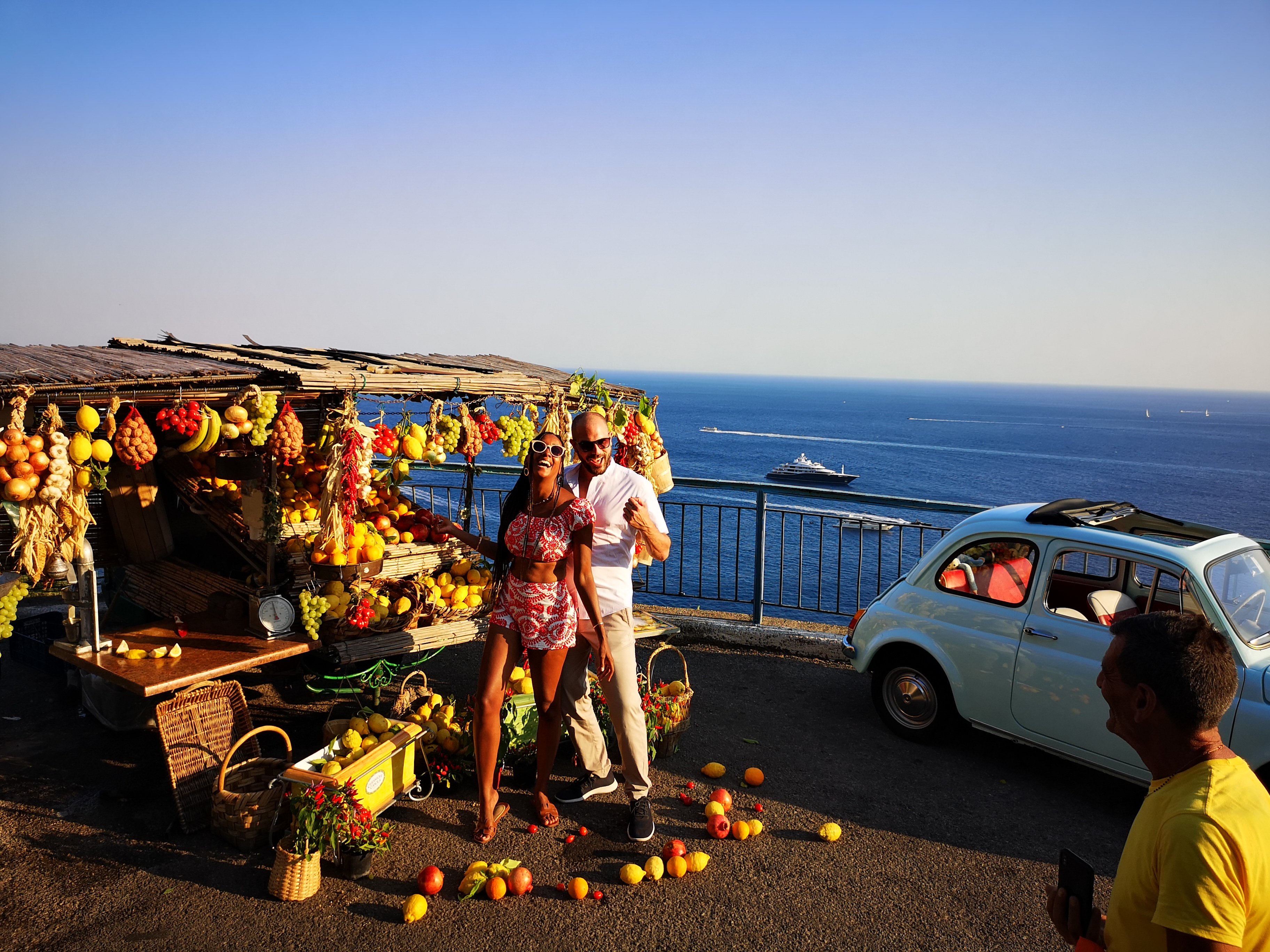 Amalfi Coast Fiat 500 Private Photo Tour from Positano & Praiano