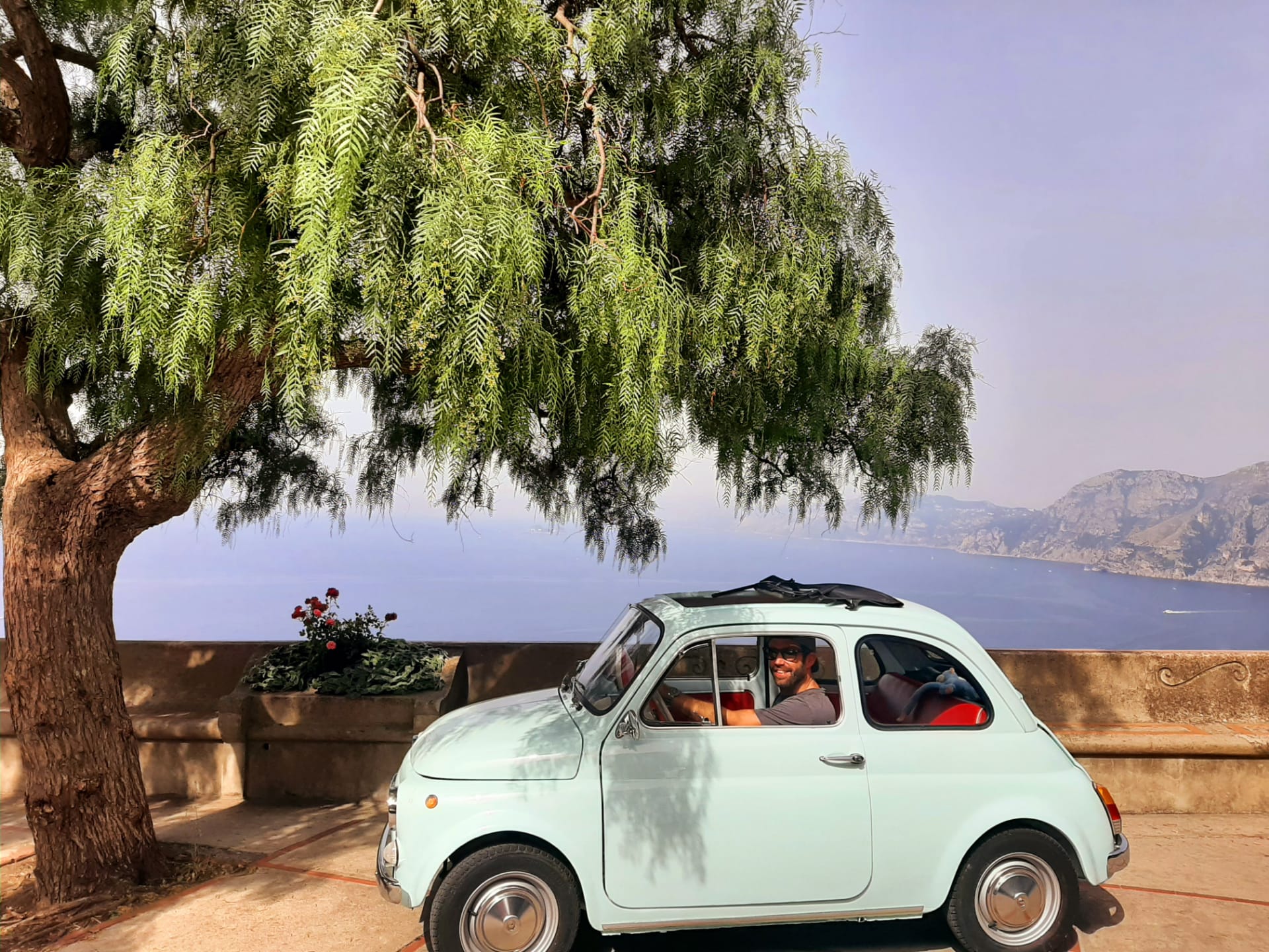 Amalfi Coast Fiat 500 Private Photo Tour from Positano & Praiano