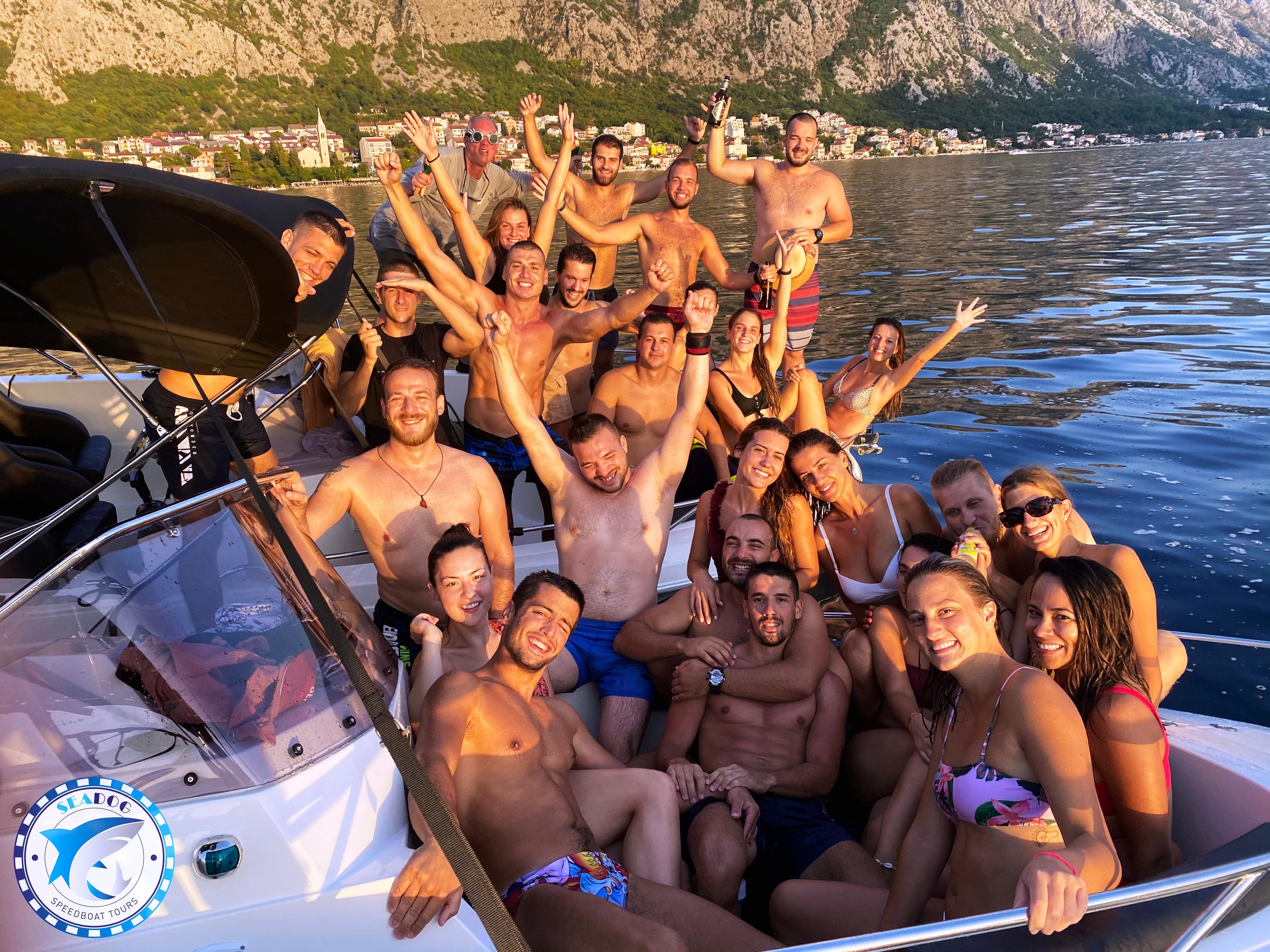Blue Cave & Our Lady of the Rocks Speedboat Adventure