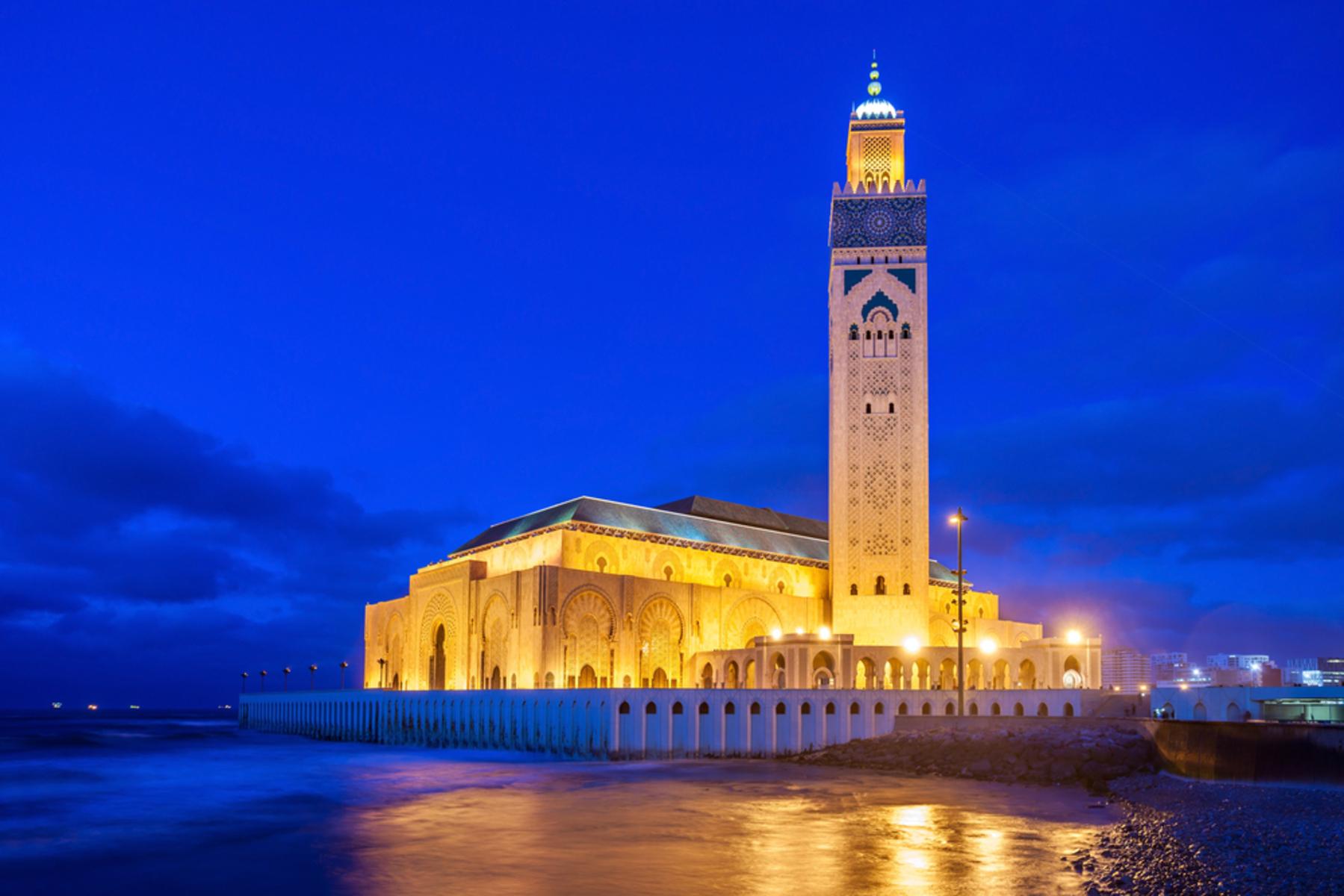 Casablanca Evening Tour with Traditional Moroccan Dinner