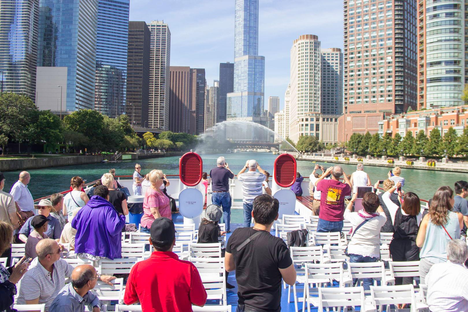 Chicago architecture cruise — Chicago River and skyline — image 16