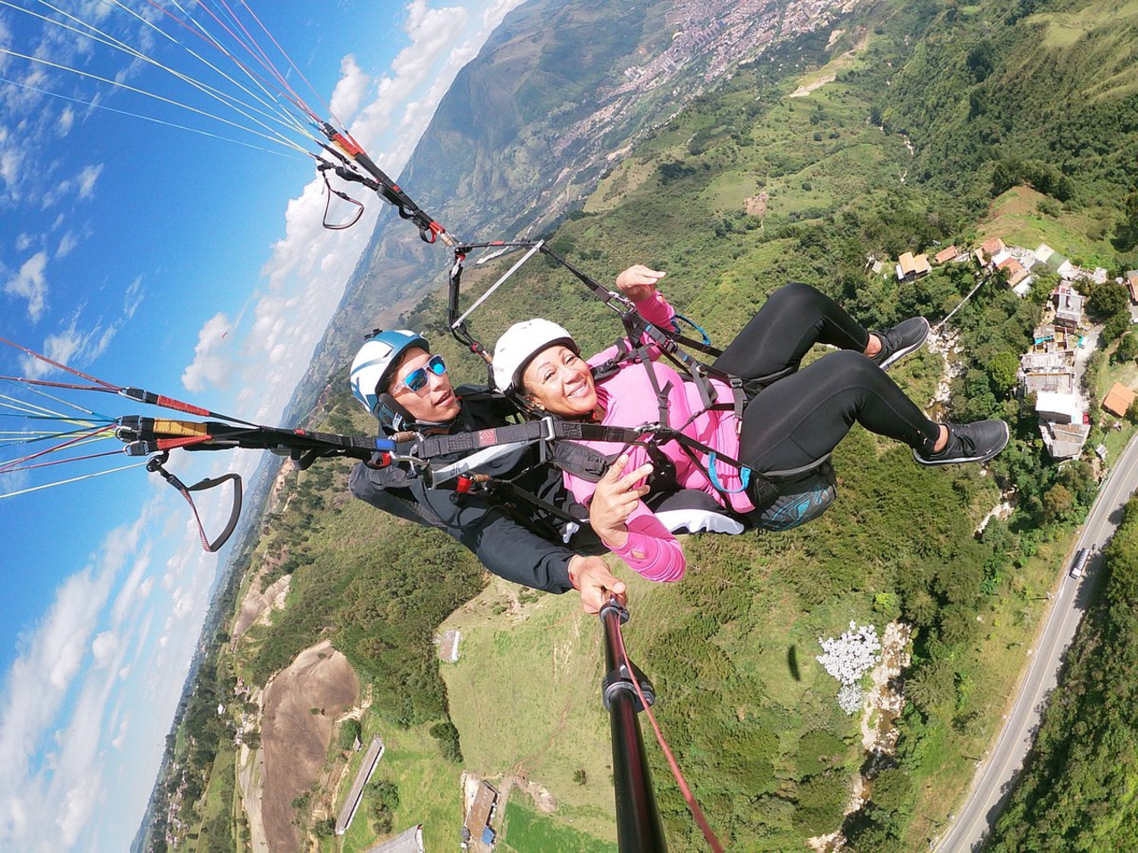Medellín Paragliding Adventure with GoPro Footage