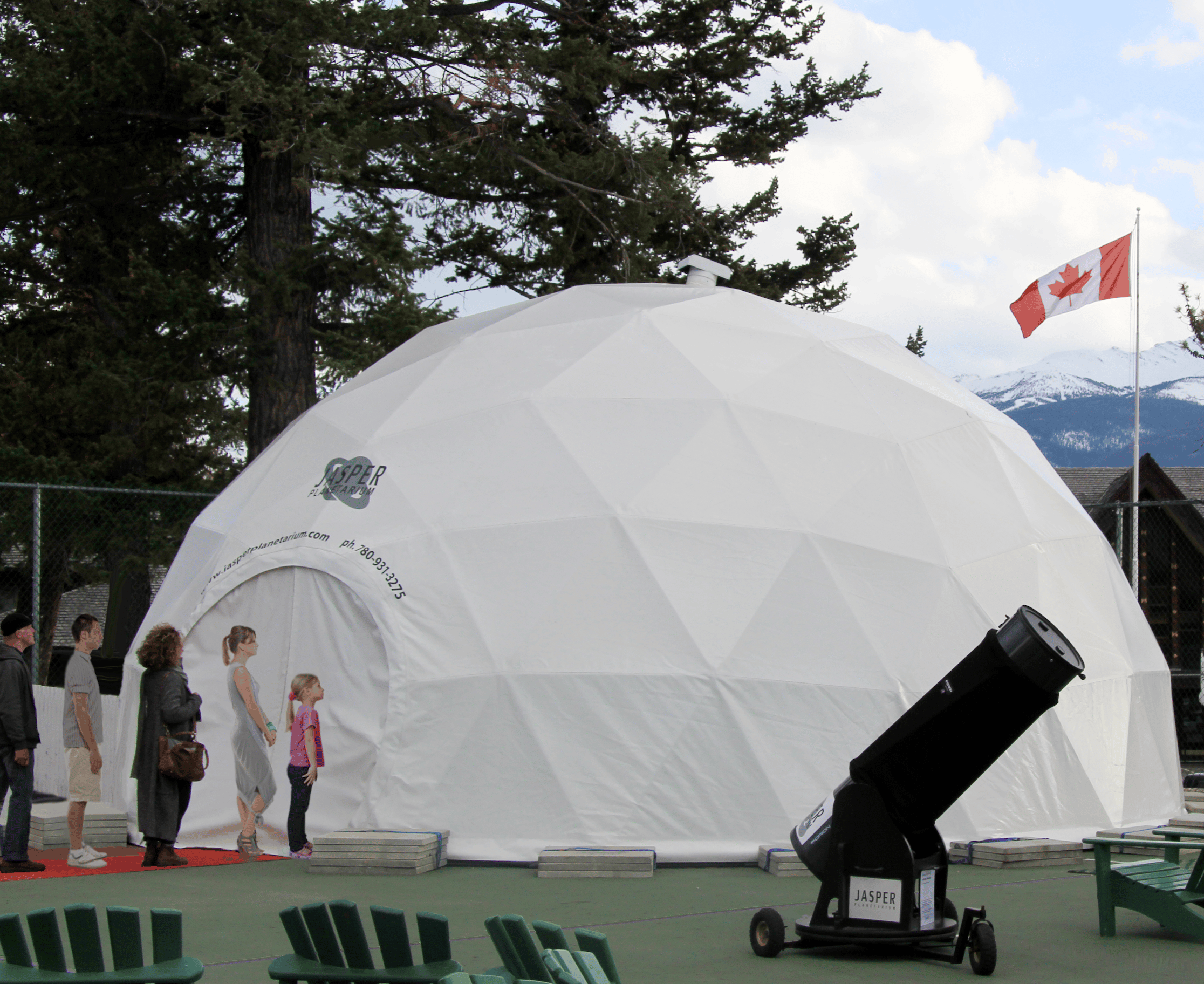 Jasper: Planetarium Indoor Dome Experience