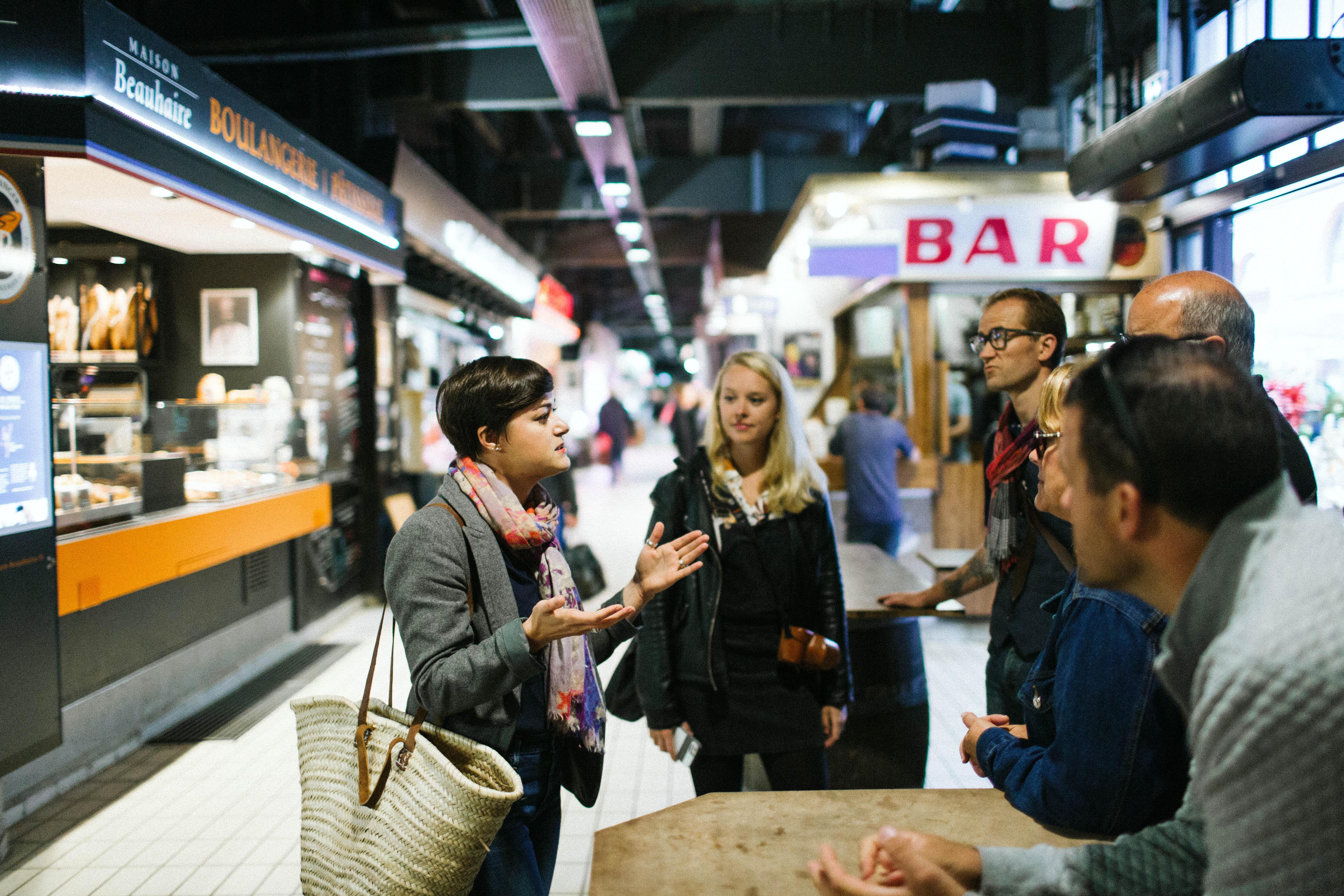 Victor Hugo Market Food Tour with Wine Pairing