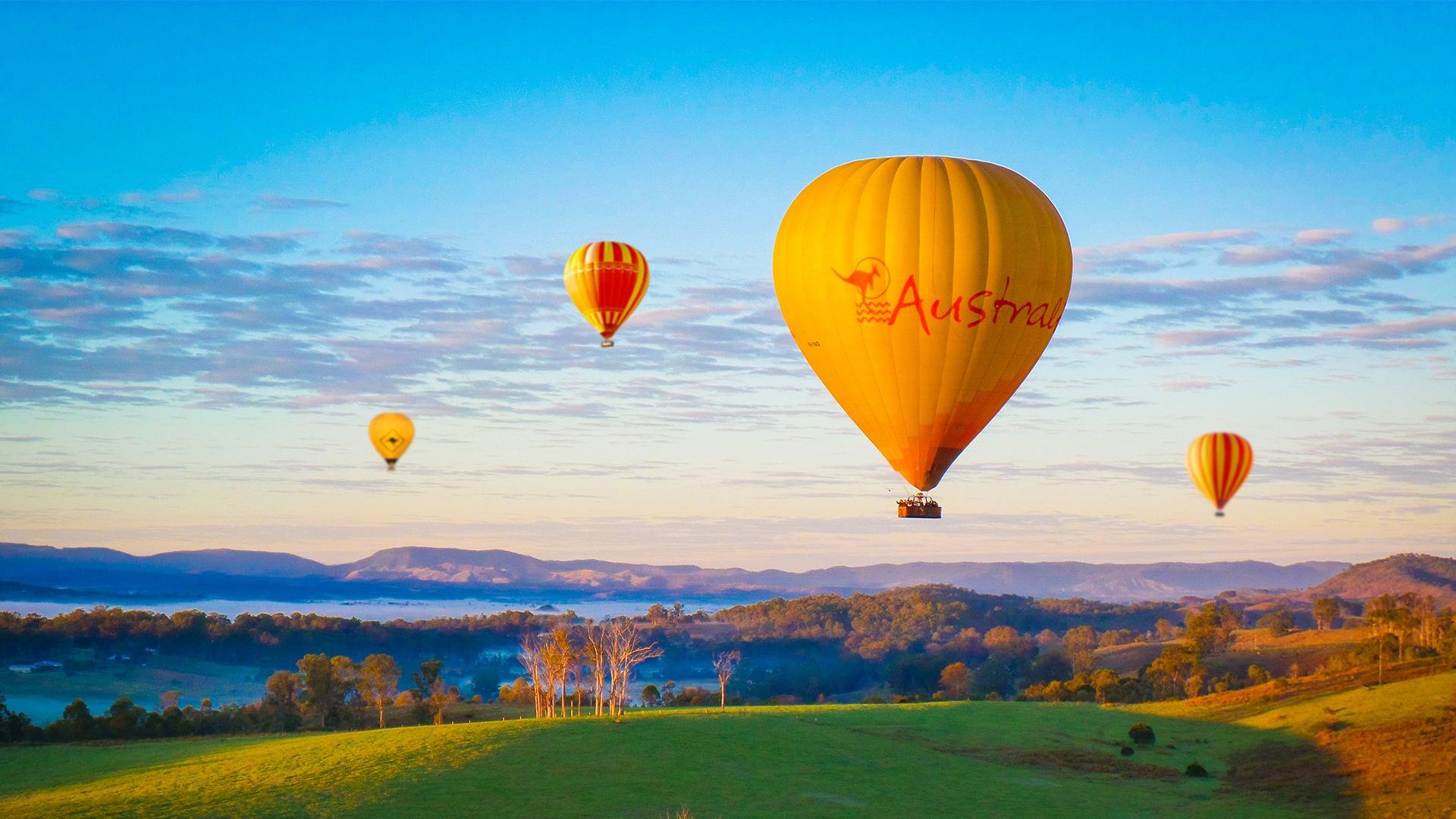 Sunrise Hot Air Balloon Flight with Breakfast Options