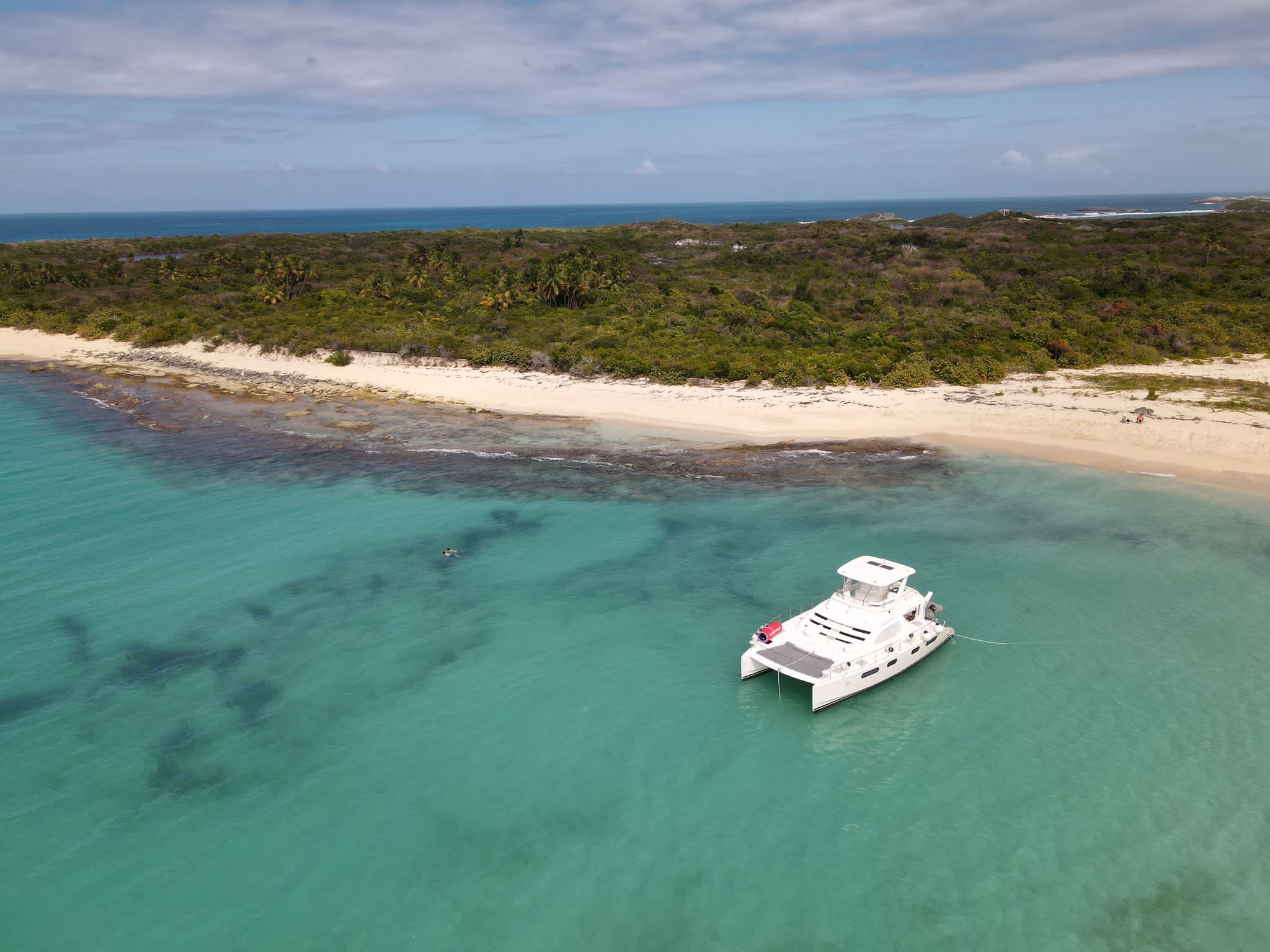 Private 47ft Catamaran Charter in Fajardo