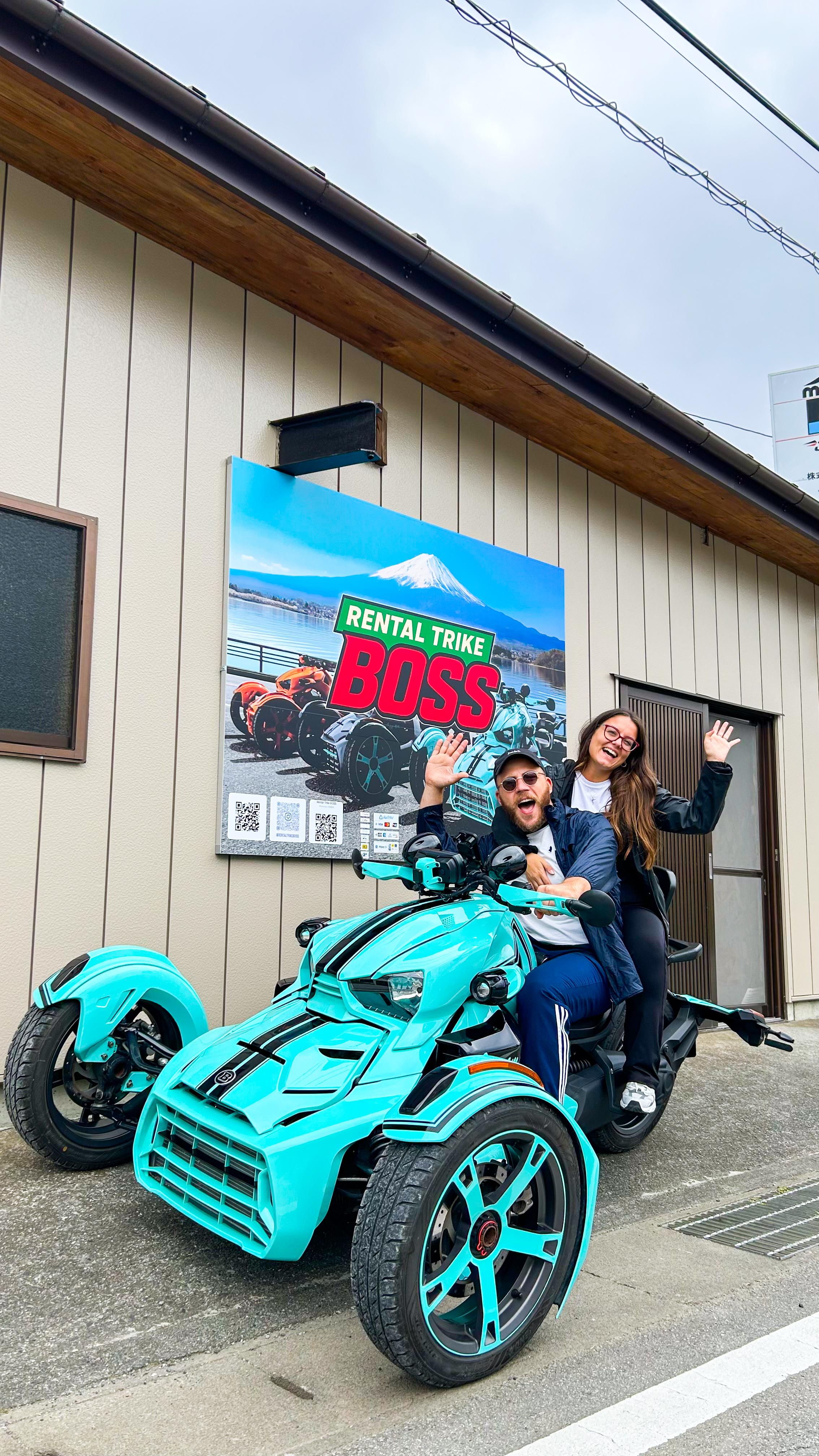 Mt. Fuji Guided Can-Am Trike Experience